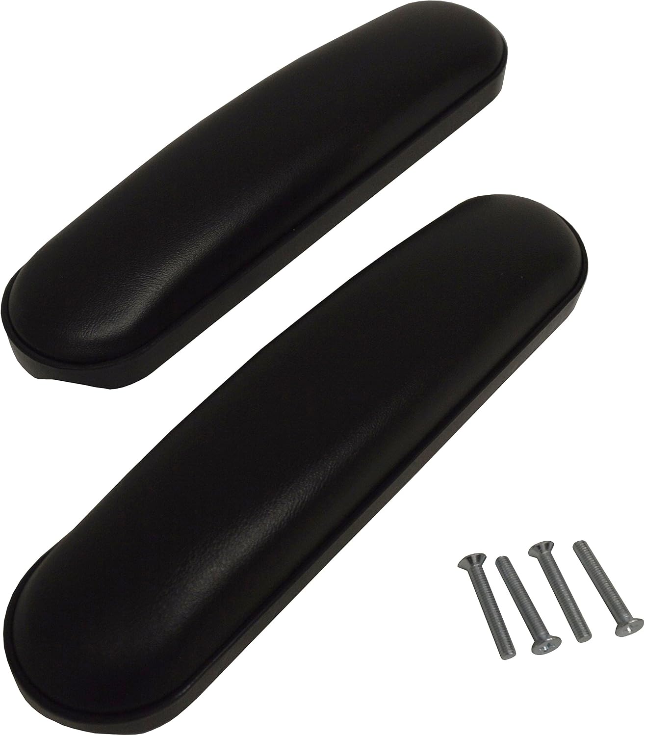 ALCO Universal Desk Length (9-1/8") Wheelchair Arm Pads, Black (Pair), Universal: Fits Most Invacare, Medline, Drive, E&J, Guardian, Lumex, Tuffcare