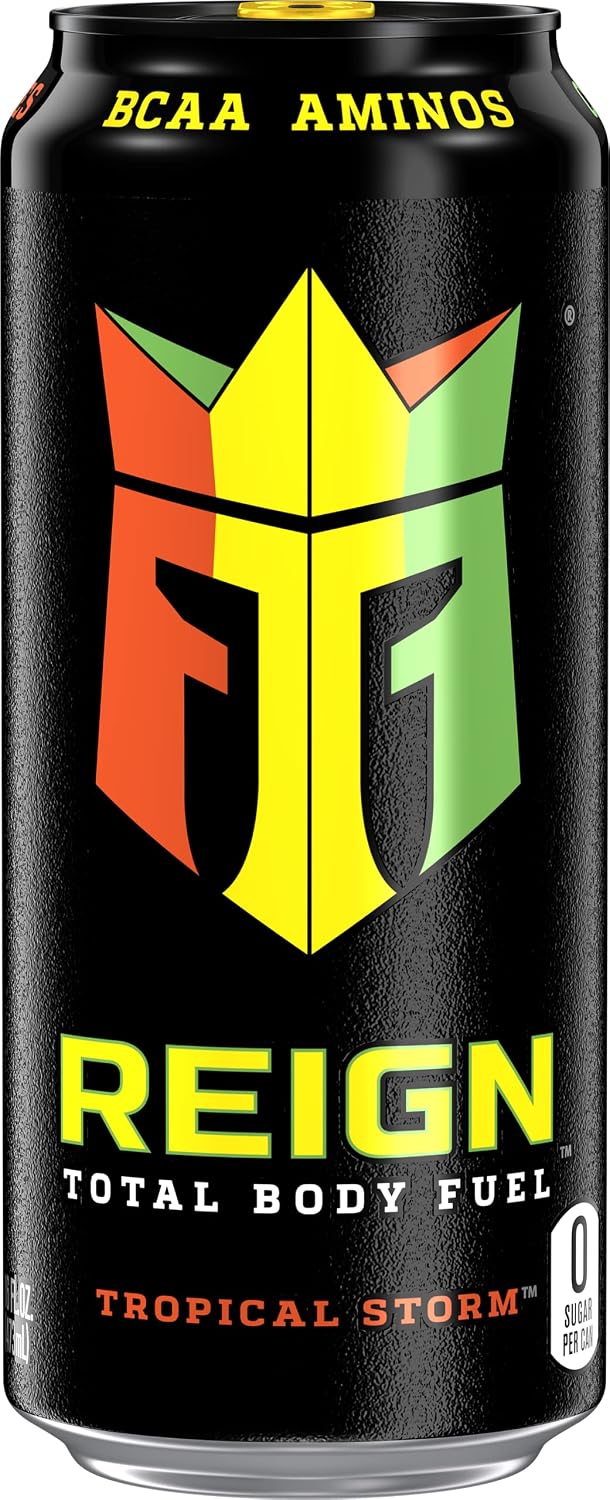 Reign Total Body Fuel, Orange Dreamsicle, Fitness & Performance Drink, 16 Fl Oz (Pack of 12)