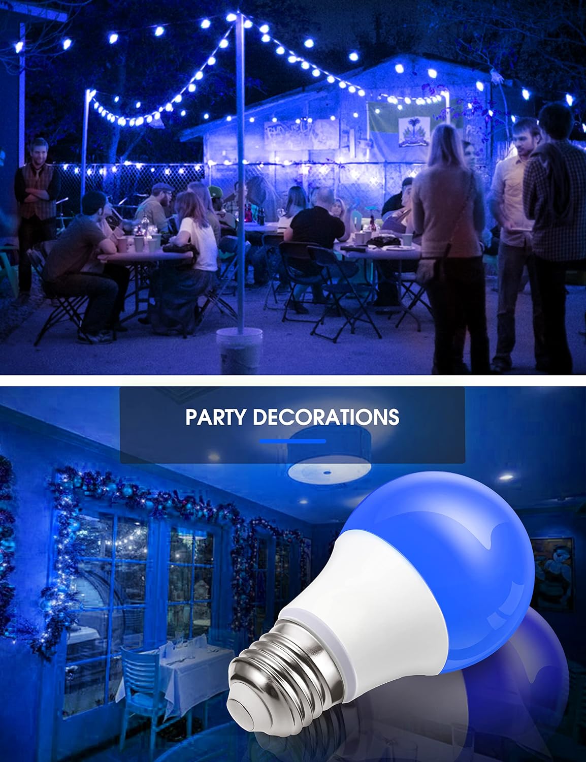 LOHAS Dusk to Dawn Sensor Light Bulbs, 40W Equivalent LED Outdoor Lighting