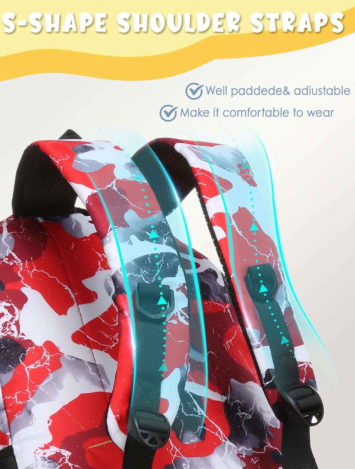 BLUEFAIRY Kids Backpack for Boys Elementary Book Bags Primary Middle School Bookbags for Childs Water Resistant Back to School Gifts Son Mochila