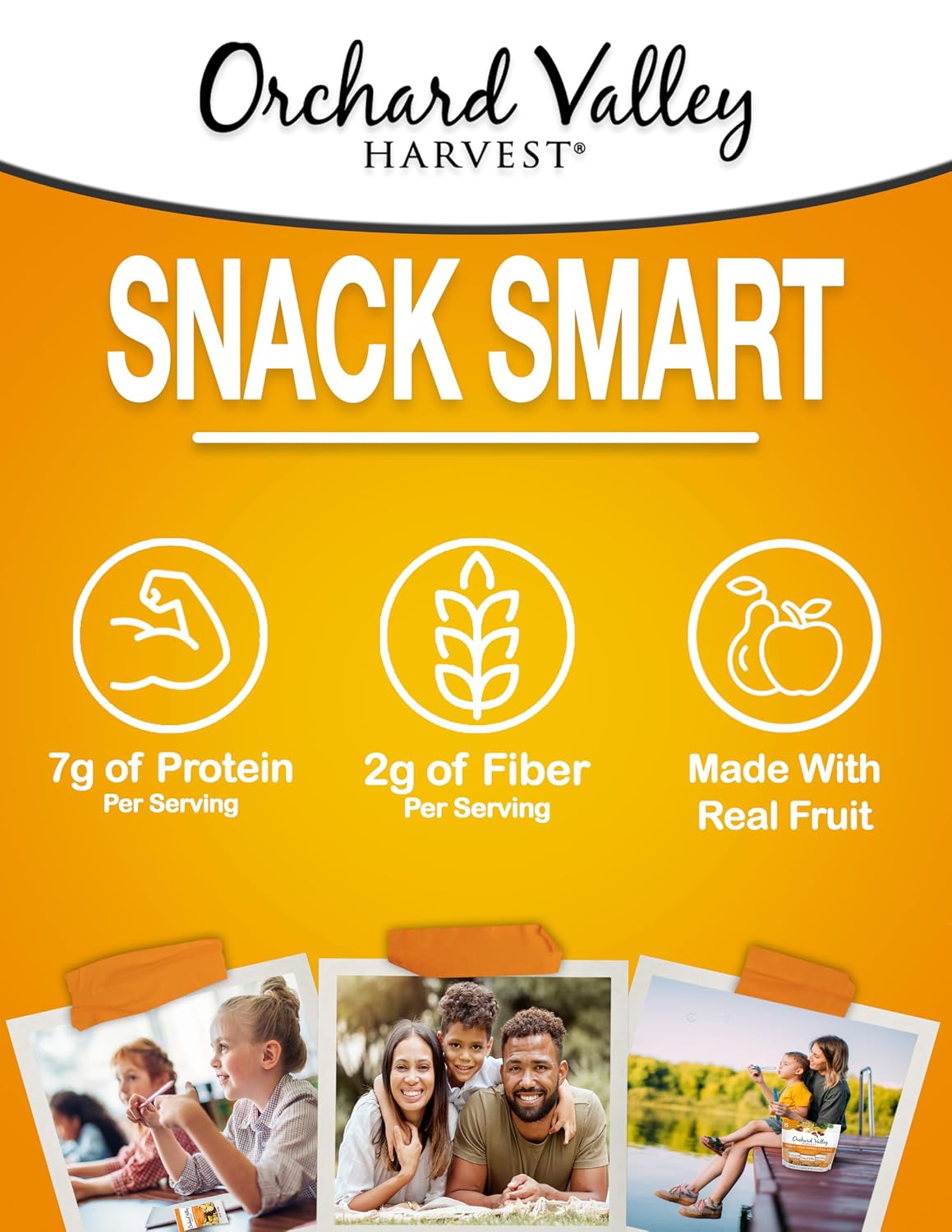 Orchard Valley Harvest Choc Nut Mix Multipack, 1 oz, Pack of 8 | Dark Chocolate Raisins, Almonds & Peanuts, Gluten Free, Stand Up Bag, Non-GMO, 4g Plant Protein, On-The-Go Snack