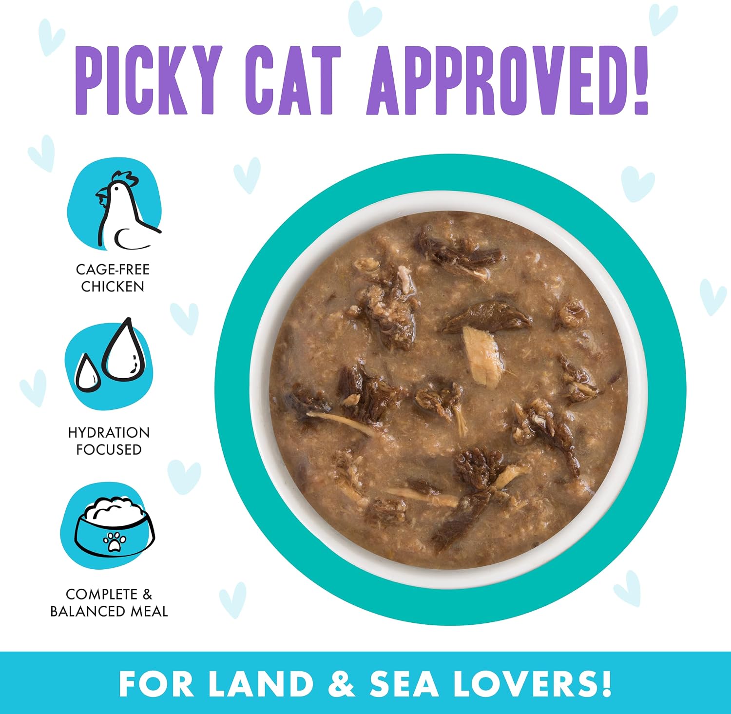 Weruva B.F.F. OMG - Best Feline Friend Oh My Gravy!, Tuna & Salmon Sweet Cheeks with Tuna & Salmon in Gravy Cat Food, 3oz Pouch (Pack of 12)