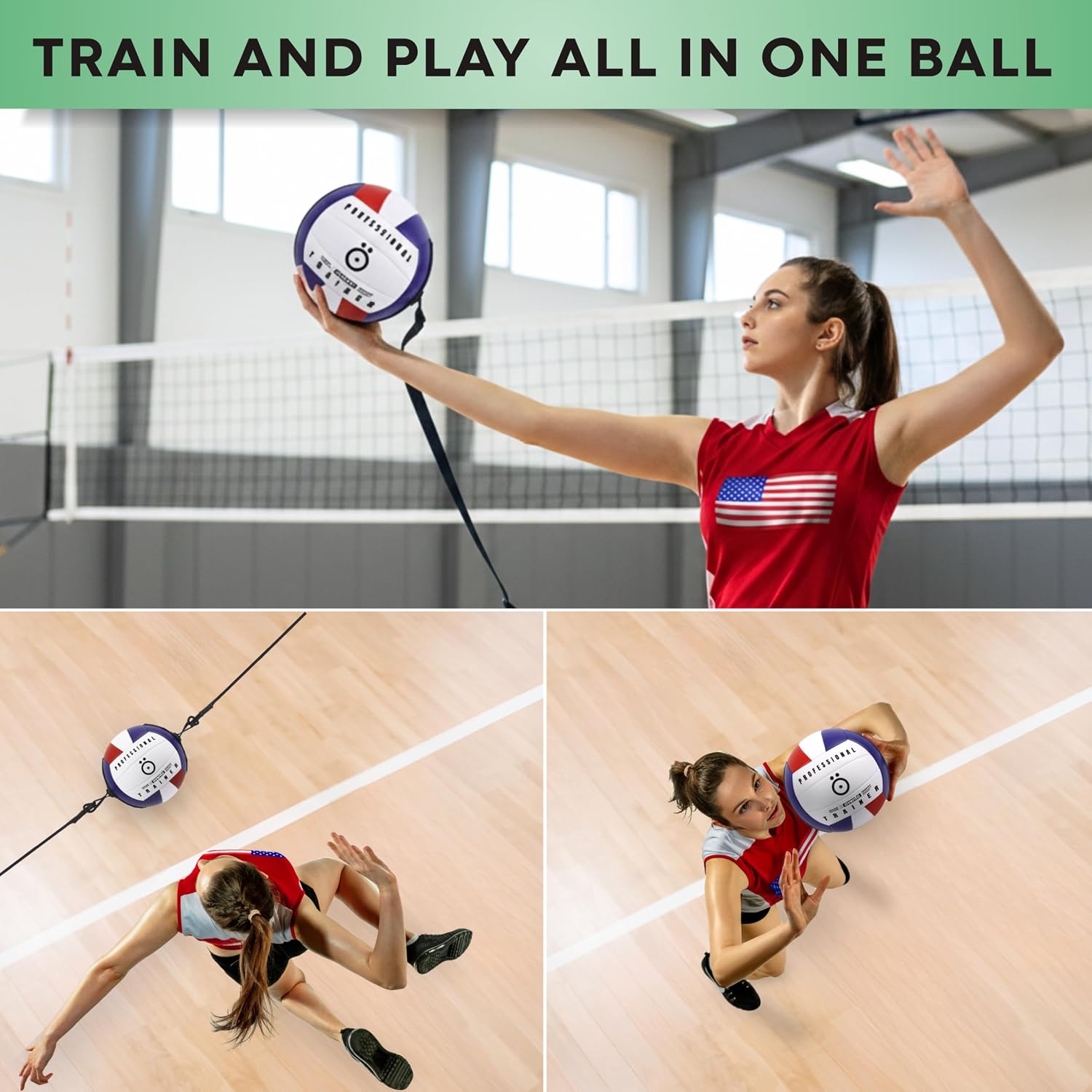 OVANTO Volleyball Training Equipment Kit