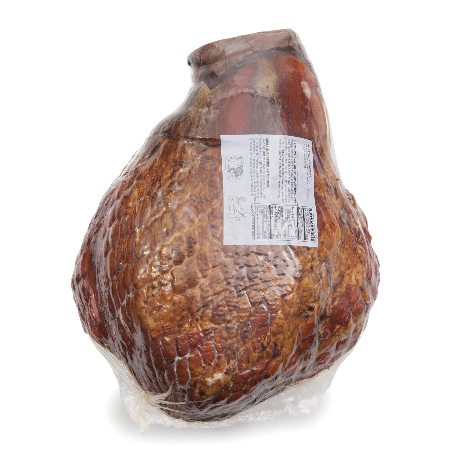 Frick's Supertrim Whole Bone-In Ham, Hickory Smoked
