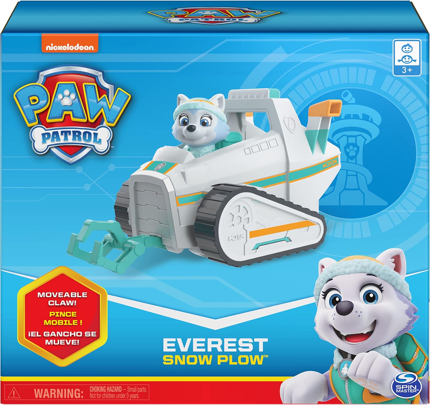 Paw Patrol, Ryder’s Rescue ATV Vehicle with Collectible Figure, for Kids Aged 3 and up