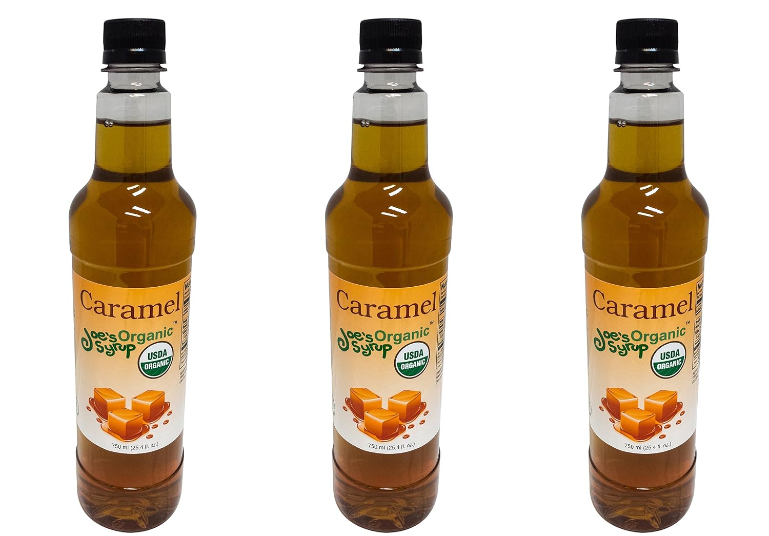 Joe’s Syrup Organic Flavored Syrup, Organic Strawberry, 750 ml | Vegan, gluten-free, Non-GMO, no HFCS; for cocktails & desserts