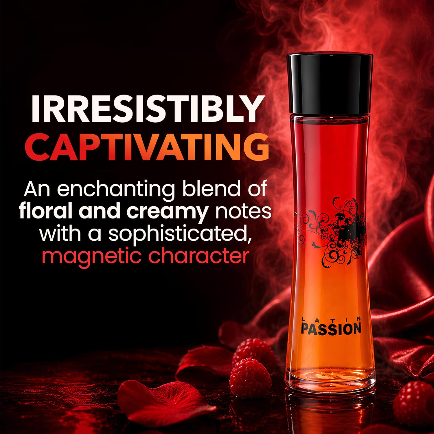 Zermat Latin Passion | Inspired by C Dio.r Poiso.n |Sensual Long-Lasting Oriental Eau de Parfum |Vanilla Perfume for Women with Mimosa