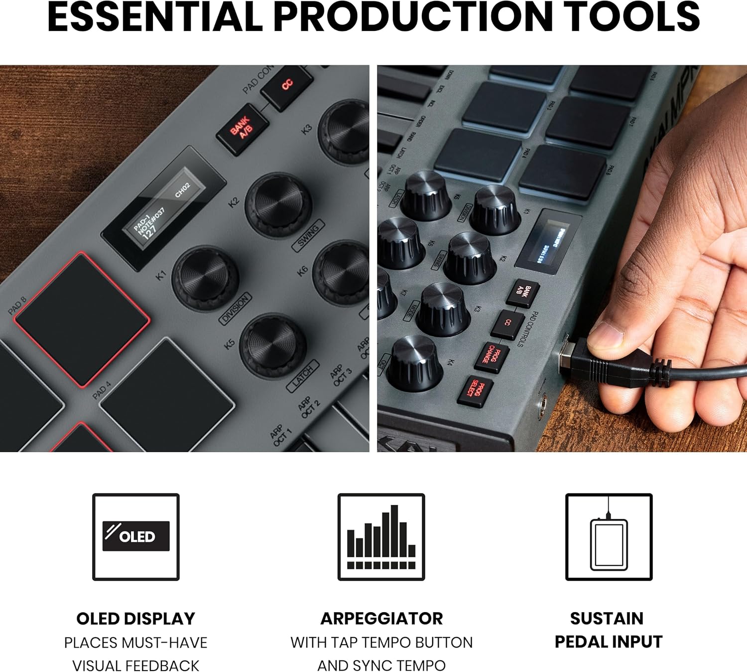 Akai Professional MPK Mini MK3 25-Key USB MIDI Keyboard Controller
