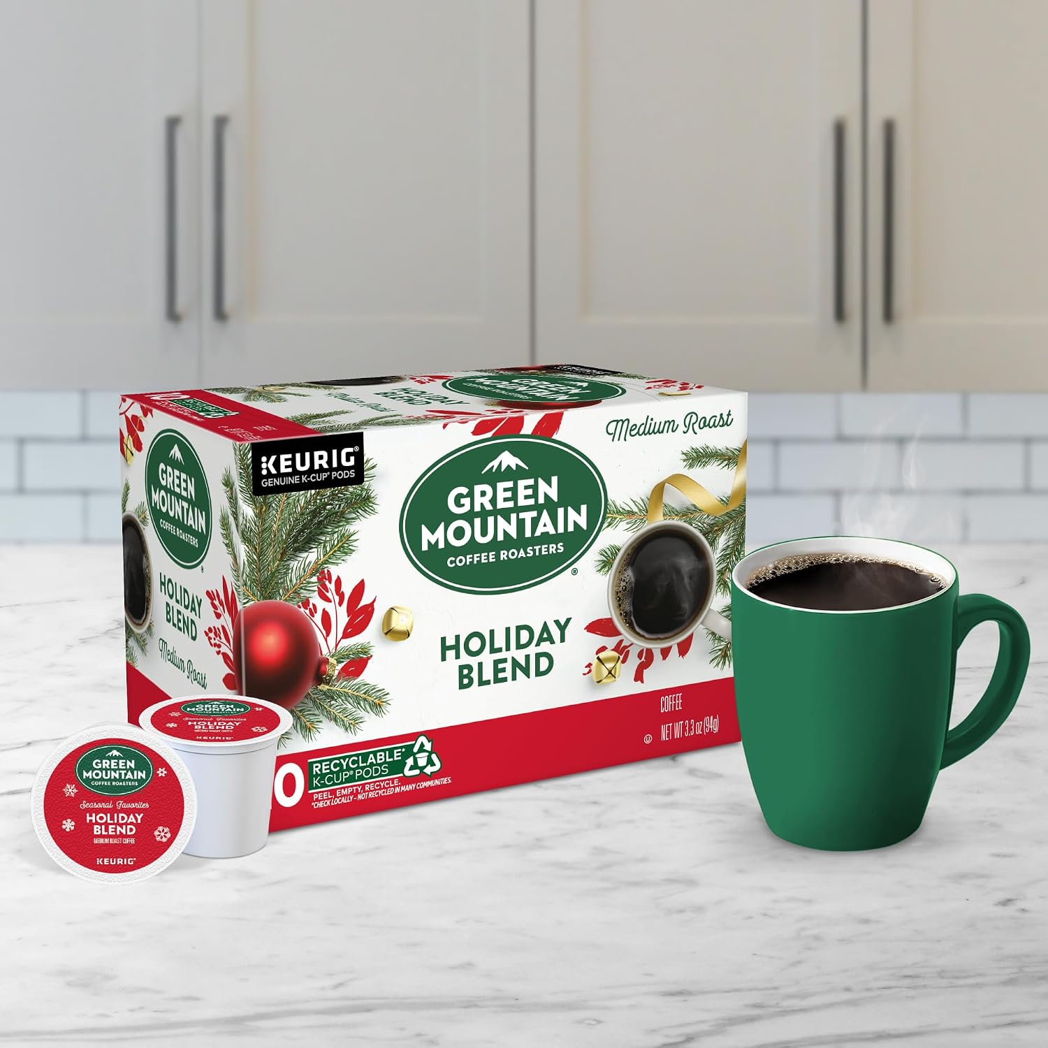 Green Mountain Coffee Nantucket Blend Keurig Single-Serve K-Cup Pods, Medium Roast Coffee, 96 Count