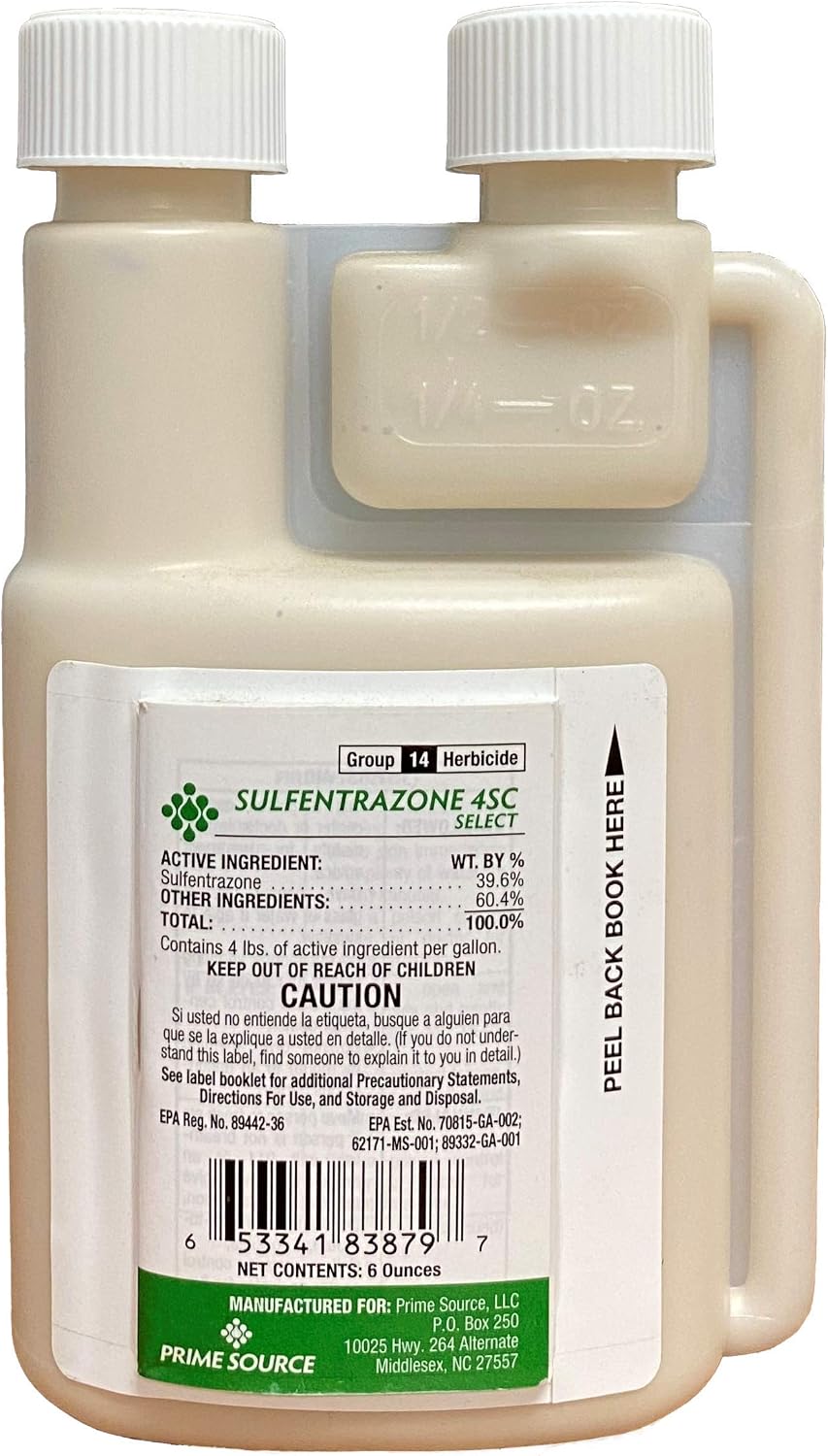 Sulfentrazone 4SC Herbicide (Dismiss) (6 Ounces)