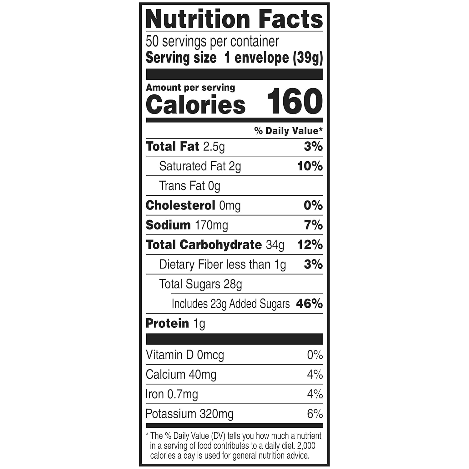 Swiss Miss Milk Chocolate Flavor Hot Cocoa Mix, 1.38 oz., 50-ct