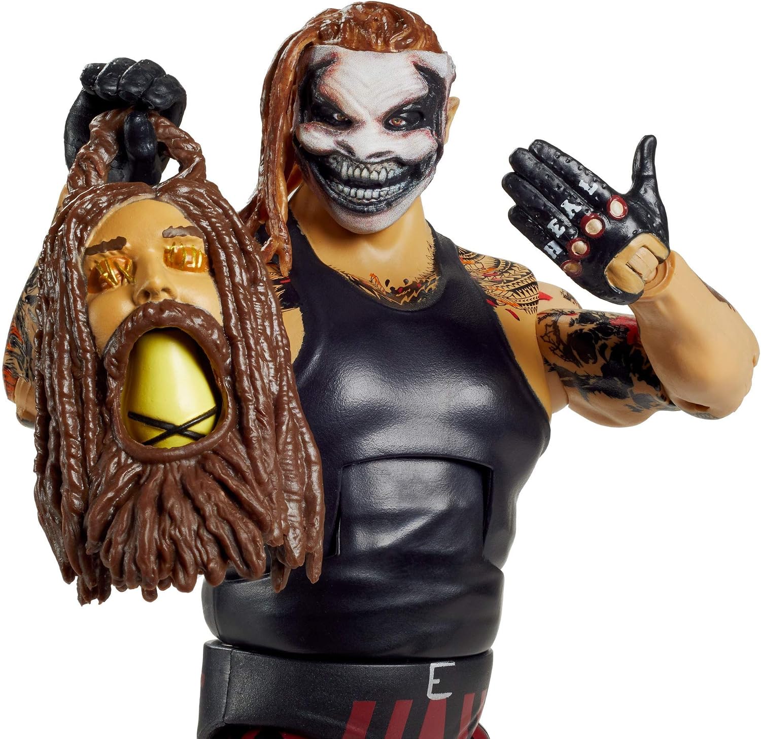 WWE MATTEL The Fiend Bray Wyatt Elite Series #78 Deluxe Action Figure with Realistic Facial Detailing, Iconic Ring Gear & Accessories, Multi (GKY13)