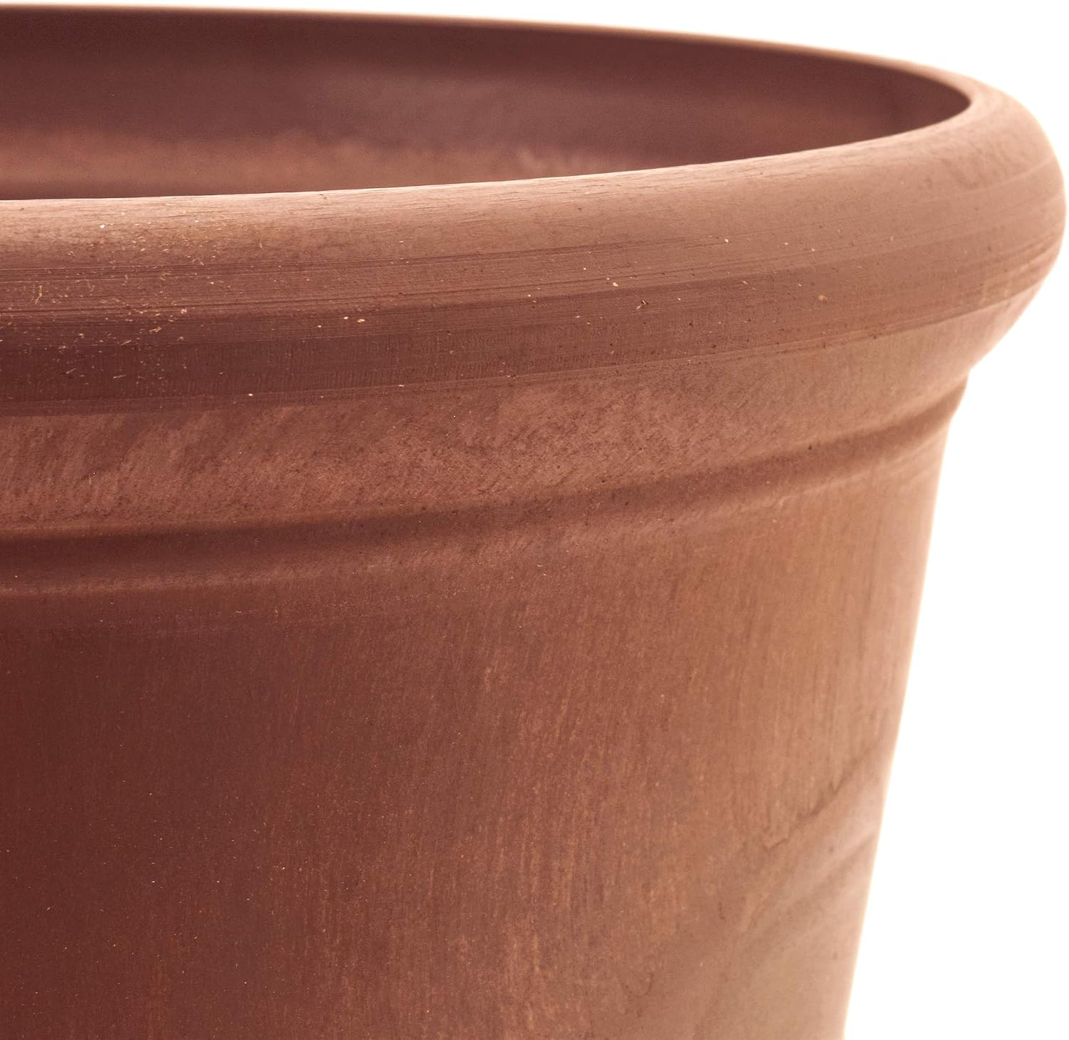 PSW Pot Collection NUR28C 10” Planter Pot for Indoor and Outdoor Plants and Gardens, 10-inch, Chocolate