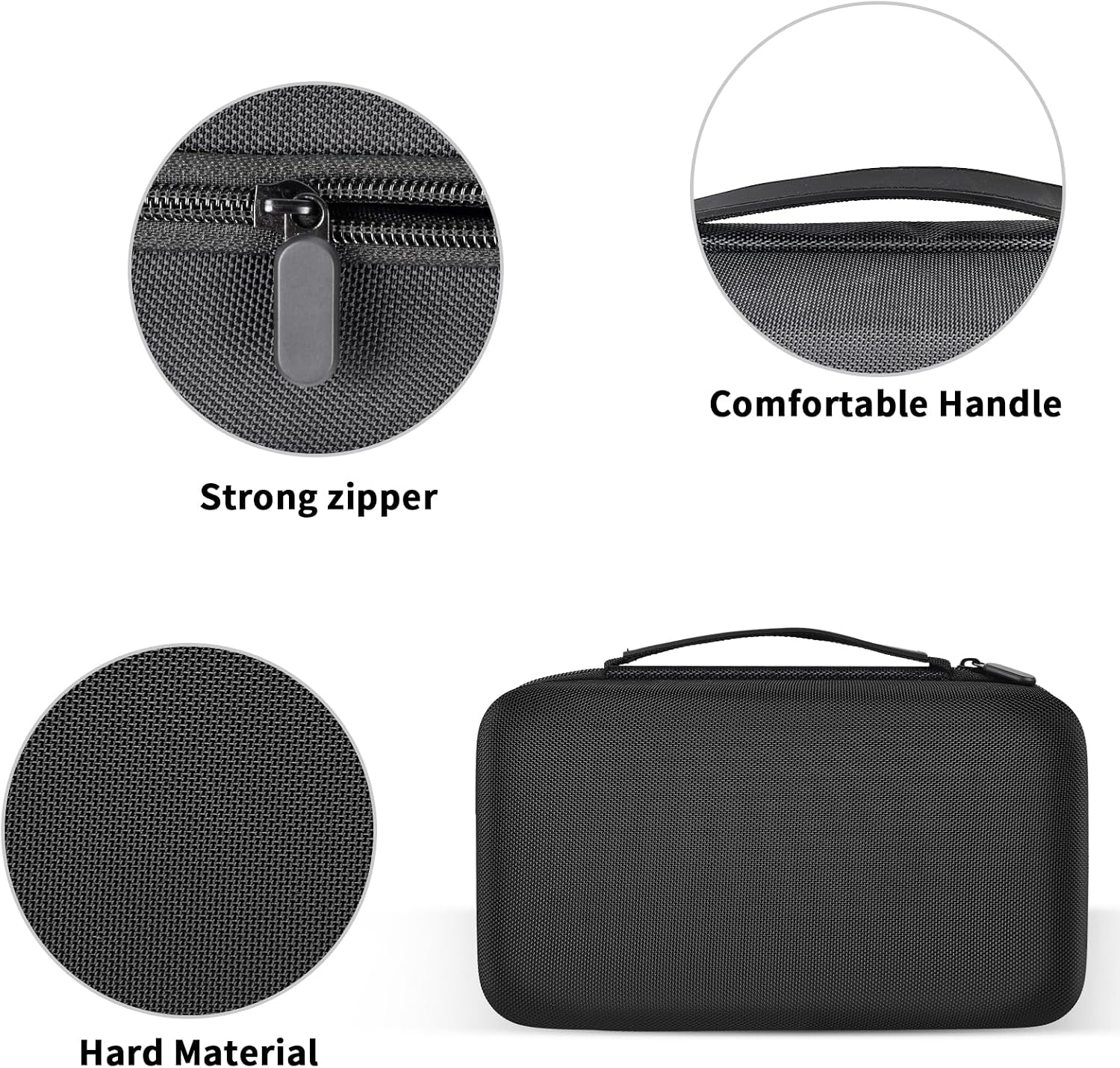 ANKHOH Hard Case Compatible with Halo Bolt Air 58830 mWh/Bolt 58830/57720 / ACDC Max 55500, Portable Car Jump Starter and Air Compressor Storage Bag
