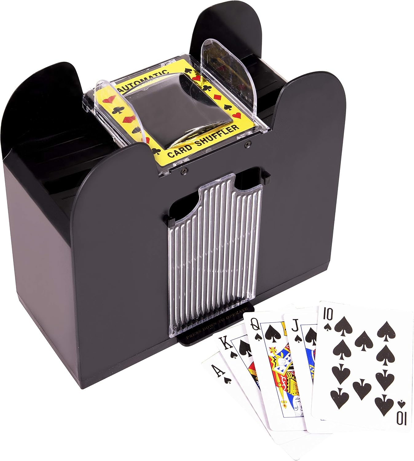 Battery-Powered Automatic Card Shuffler for Card Games