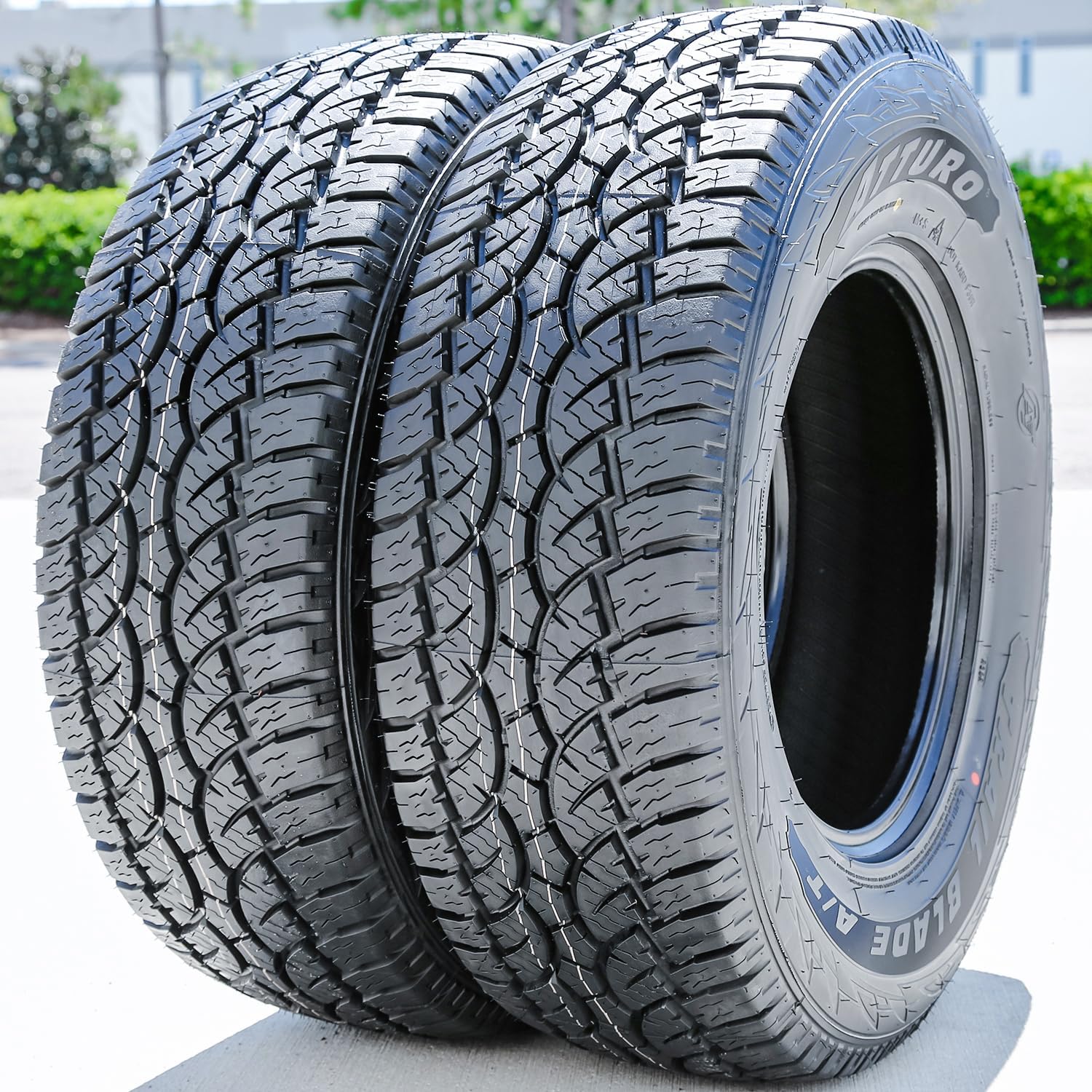 ATTURO Trail Blade A/T All-Terrain Tire, 275/55R20 117T XL | Truck/SUV All Terrain All Weather Traction 117T Rated Extra Load Radial Construction Black Sidewall Tire
