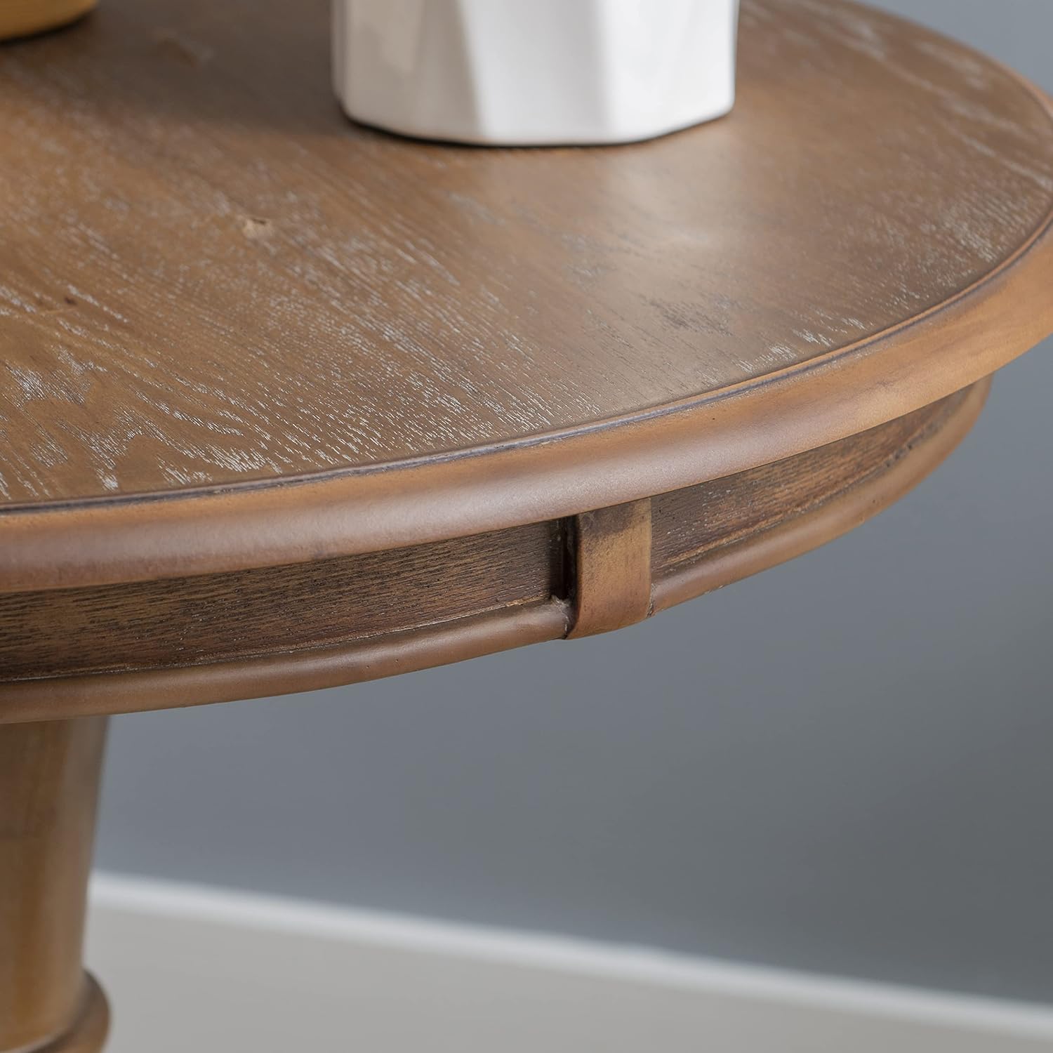 Powell 809-350 Espresso Round Accent Table 26"L x 26"W x 26"H
