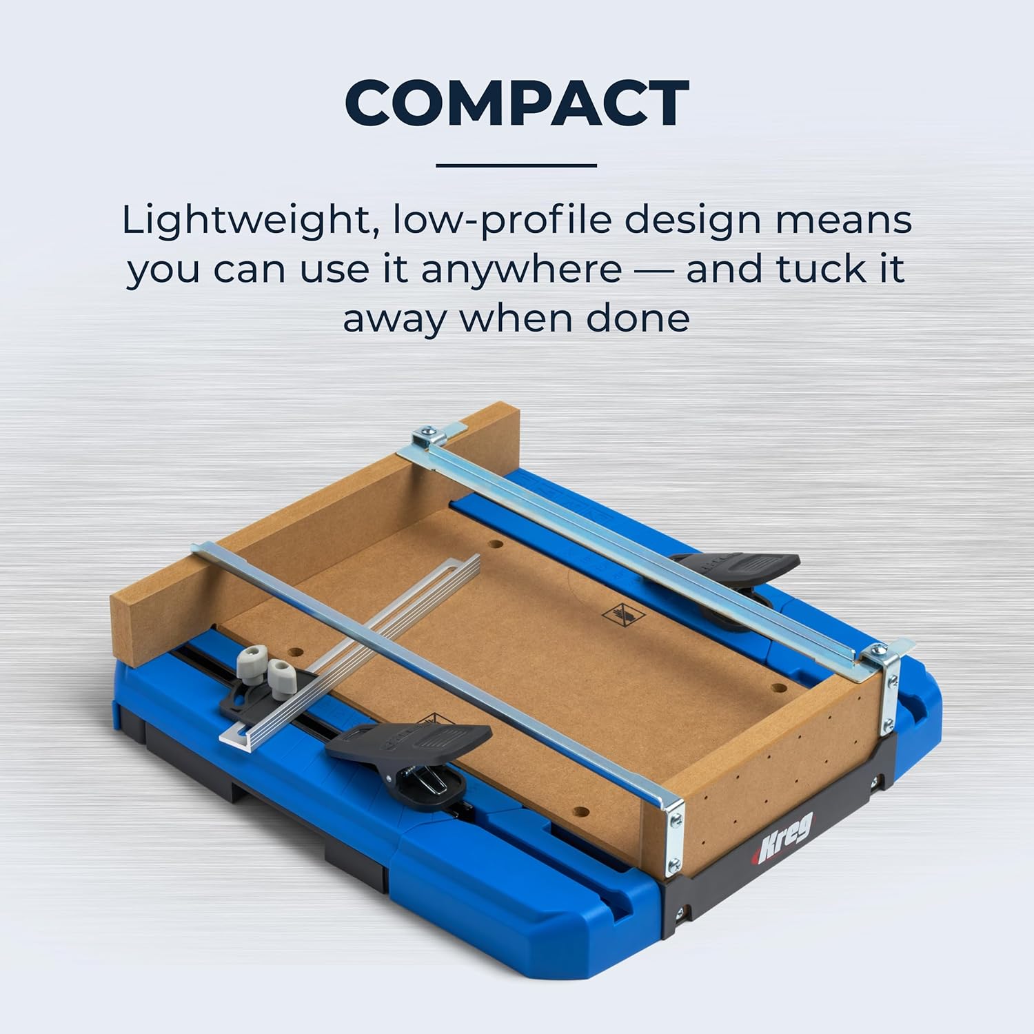 Kreg KHI-Slide Drawer Slide Jig - Drawer Slide Jig Kit - Drawer Slide Tool - for Cabinets, Drawers
