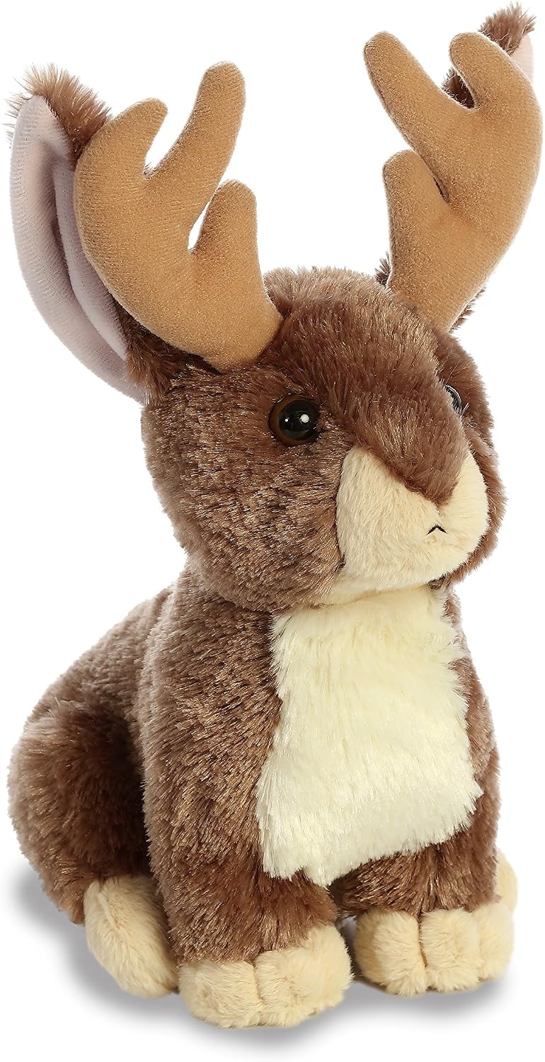 Aurora Flopsie 12" Dolly Adorable Stuffed Animal | Lifelike animal details in a relaxed resting pose