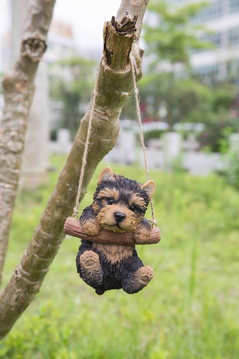 Hanging Yorkshire Terrier Puppy, Black