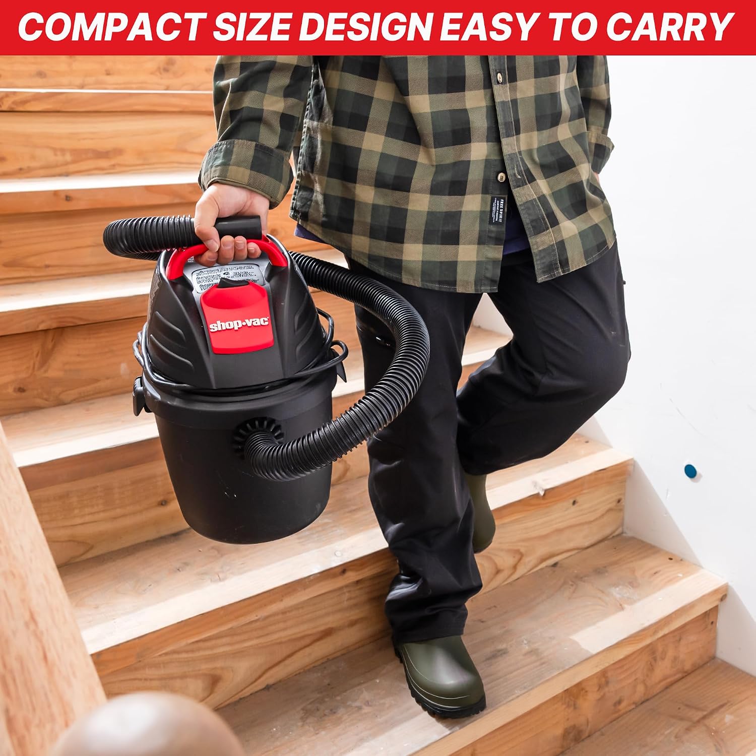 Shop-Vac 9303511 2.5 Gallon 2.5 Peak HP Wet/Dry Vacuum with Blower Function