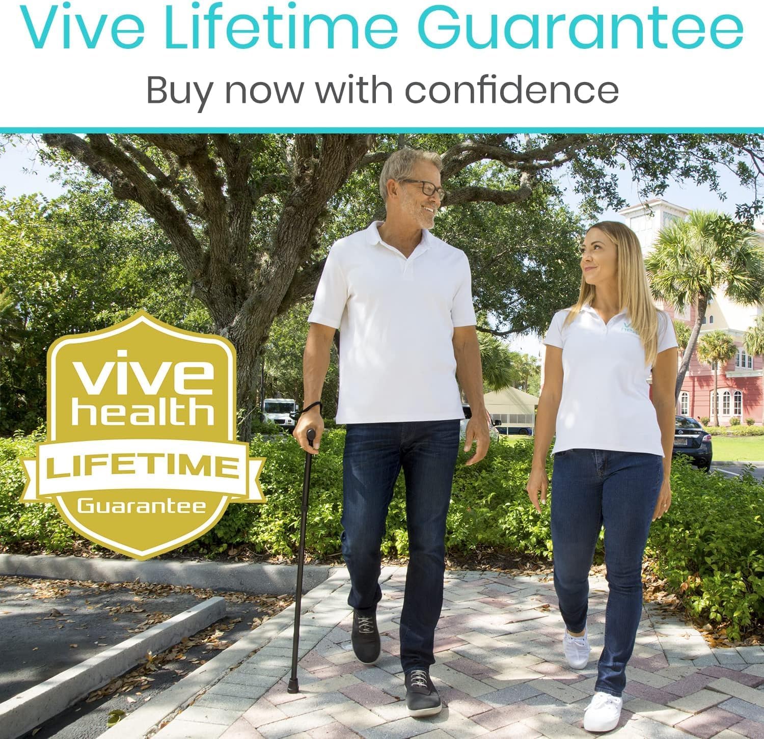 Vive Folding Cane - Foldable Walking Cane for Men, Women - Fold-up, Collapsible, Lightweight, Adjustable, Portable Hand Walking Stick - Balancing Mobility Aid - Sleek, Comfortable | Lightweight, Adjustable, Portable Hand Stick Balancing Mobility Aid Slee…
