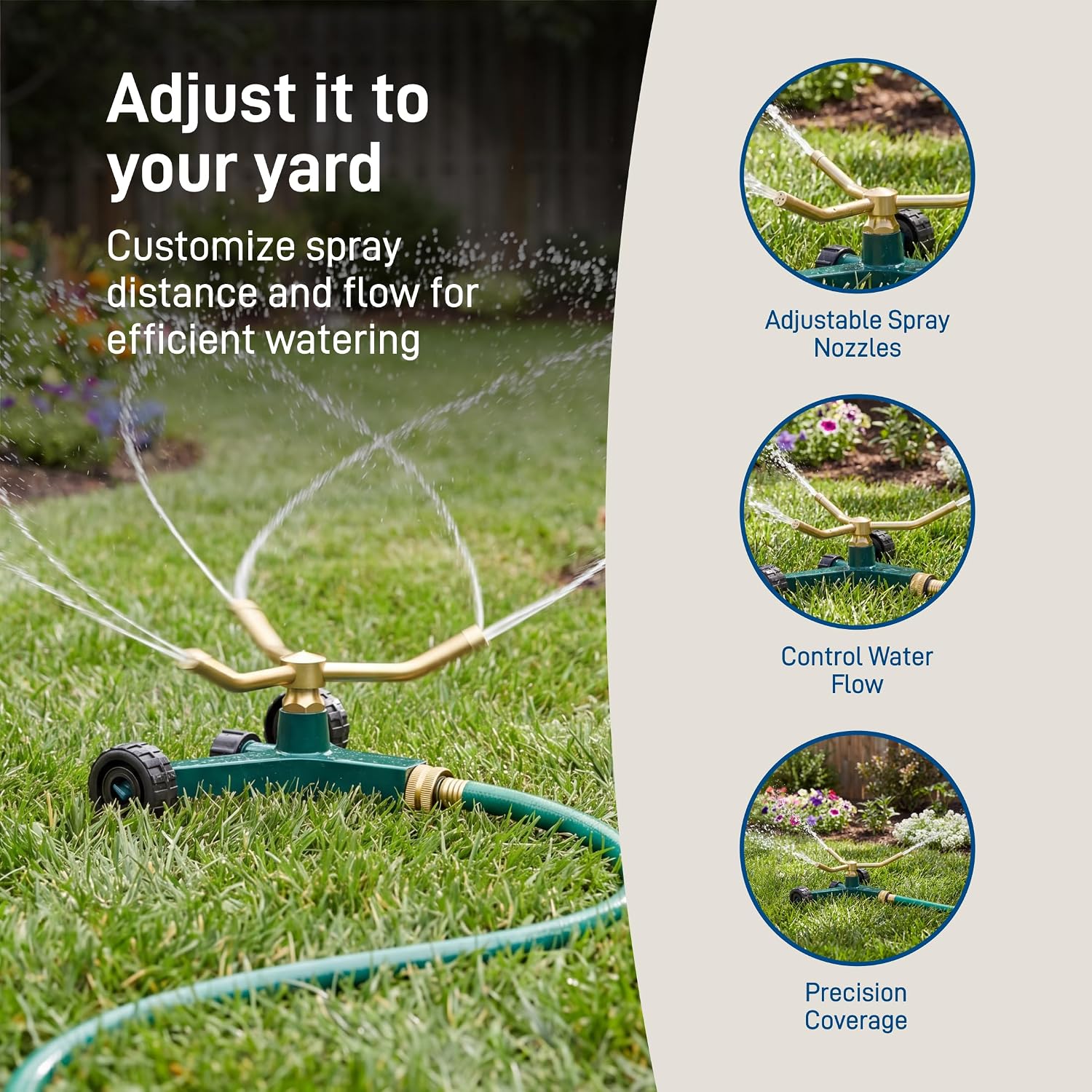 Orbit 58288 3-Arm High-Rise Sprinkler