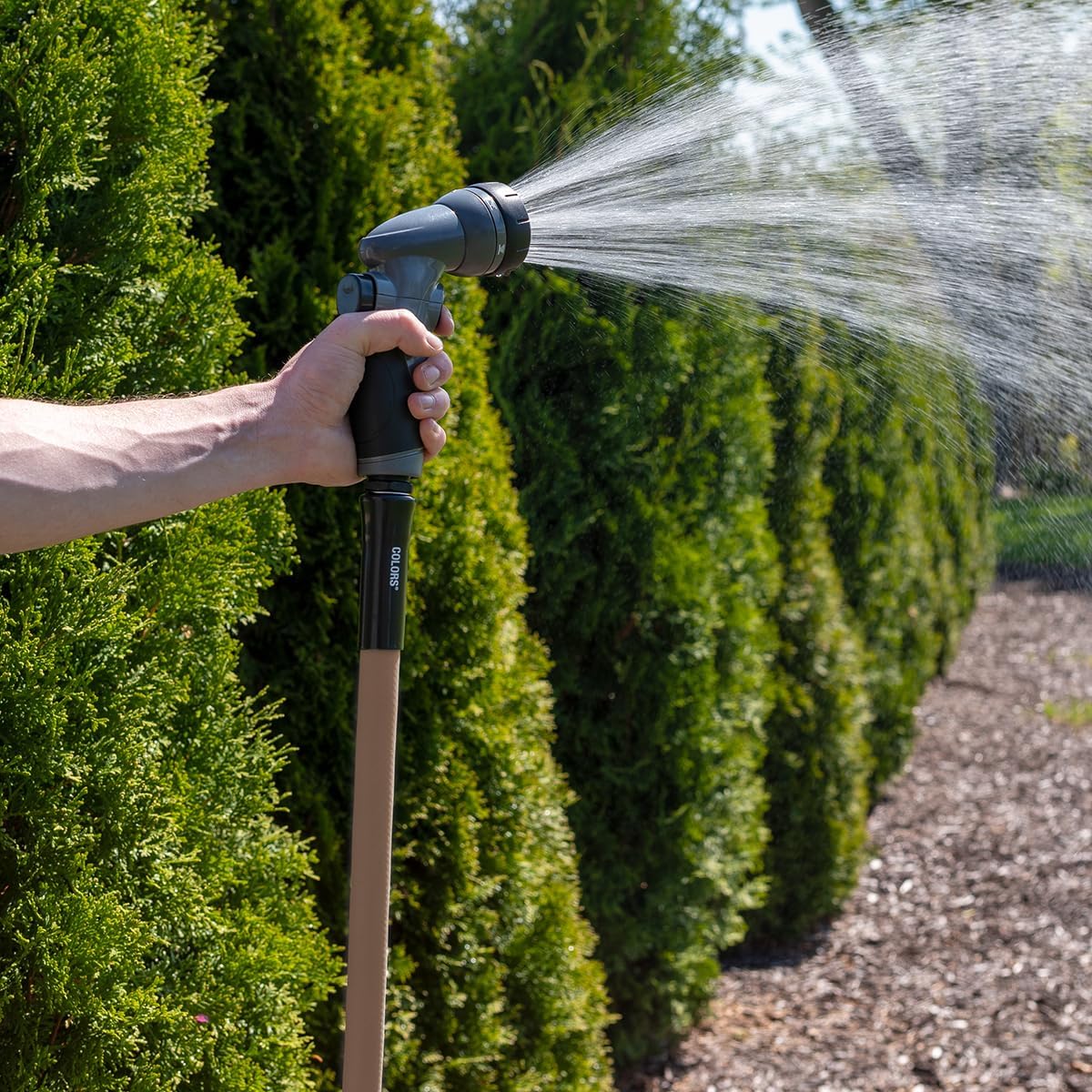 Flexzilla Garden Hose 5/8 in. x 50 ft., Lightweight All-Weather Water Hose, Durable and Flexible, Leak-Free Connections