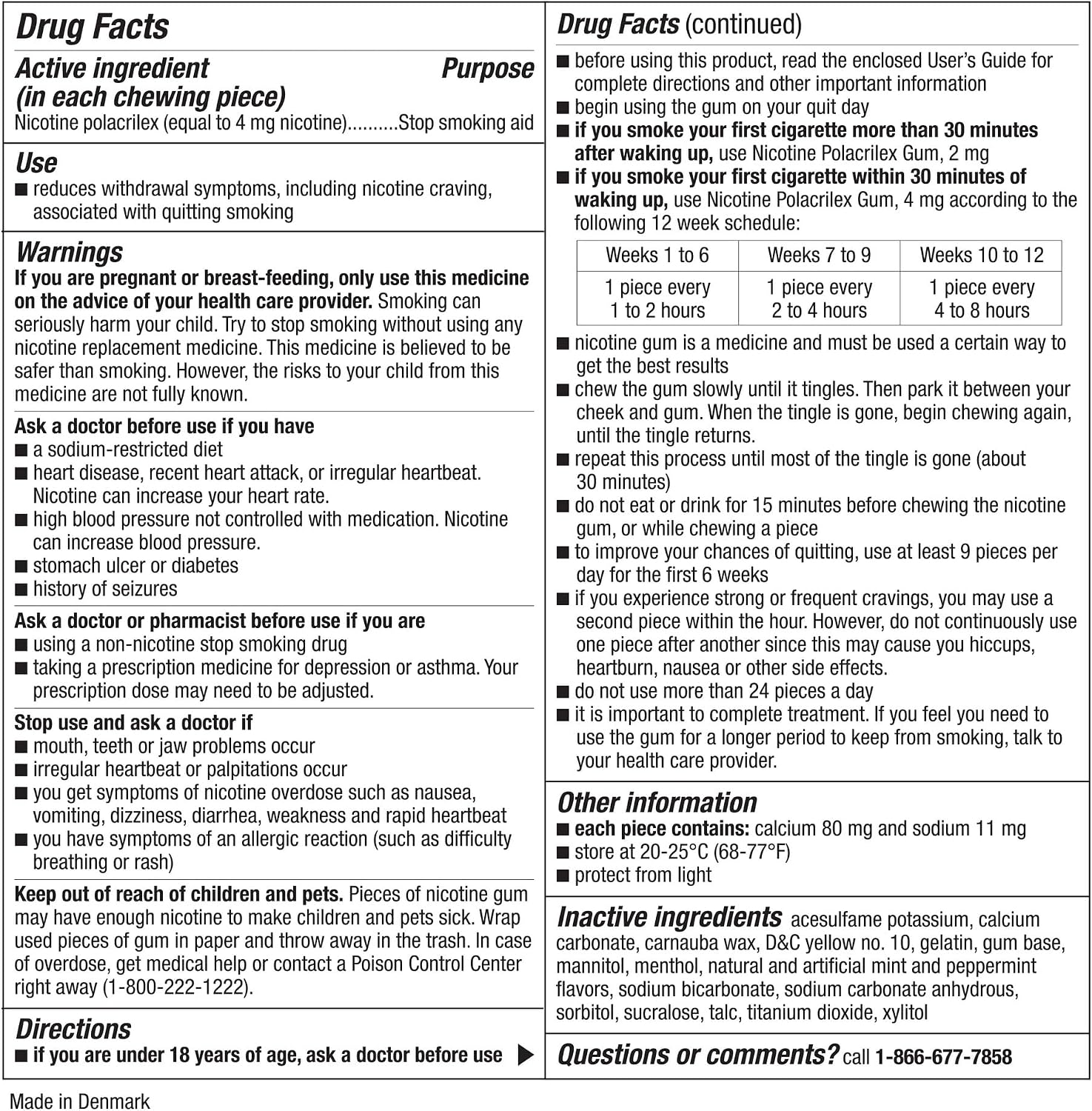 GoodSense Nicotine Polacrilex Lozenges 2 mg, Cherry Flavor, 108 Count
