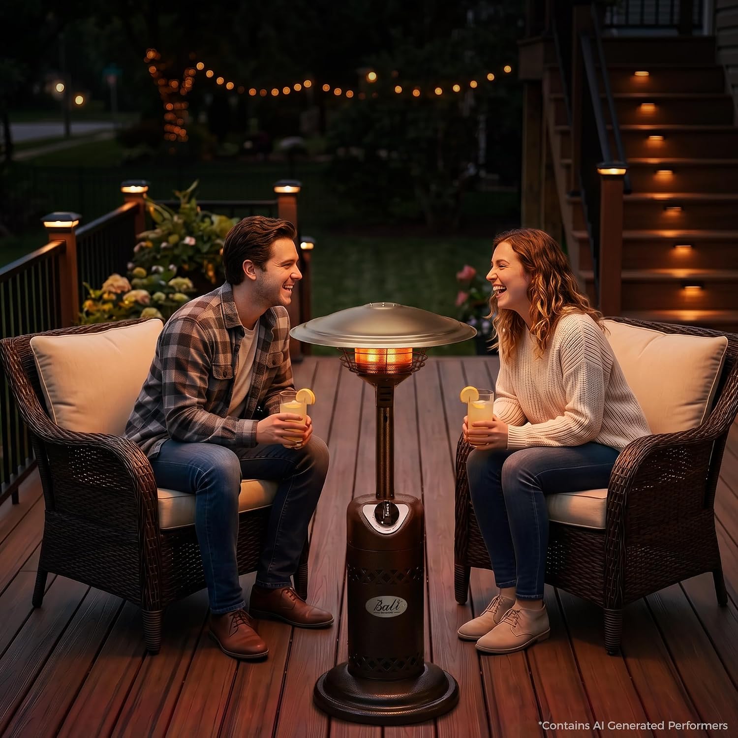 BALI OUTDOORS Portable Patio Heater