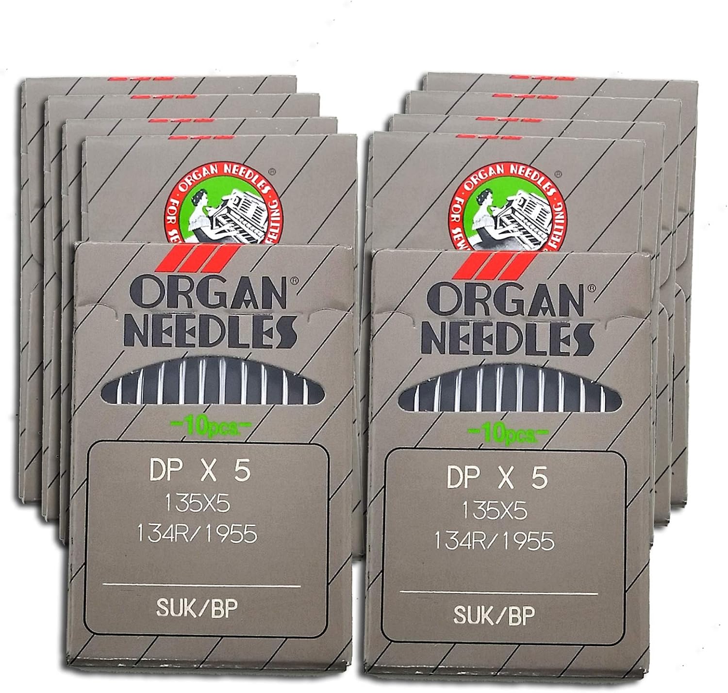 100 Organ 135X5 135X7 DPX5 SY1955 Ball Point Sewing Machine Needles (Size 14 BP - 90)