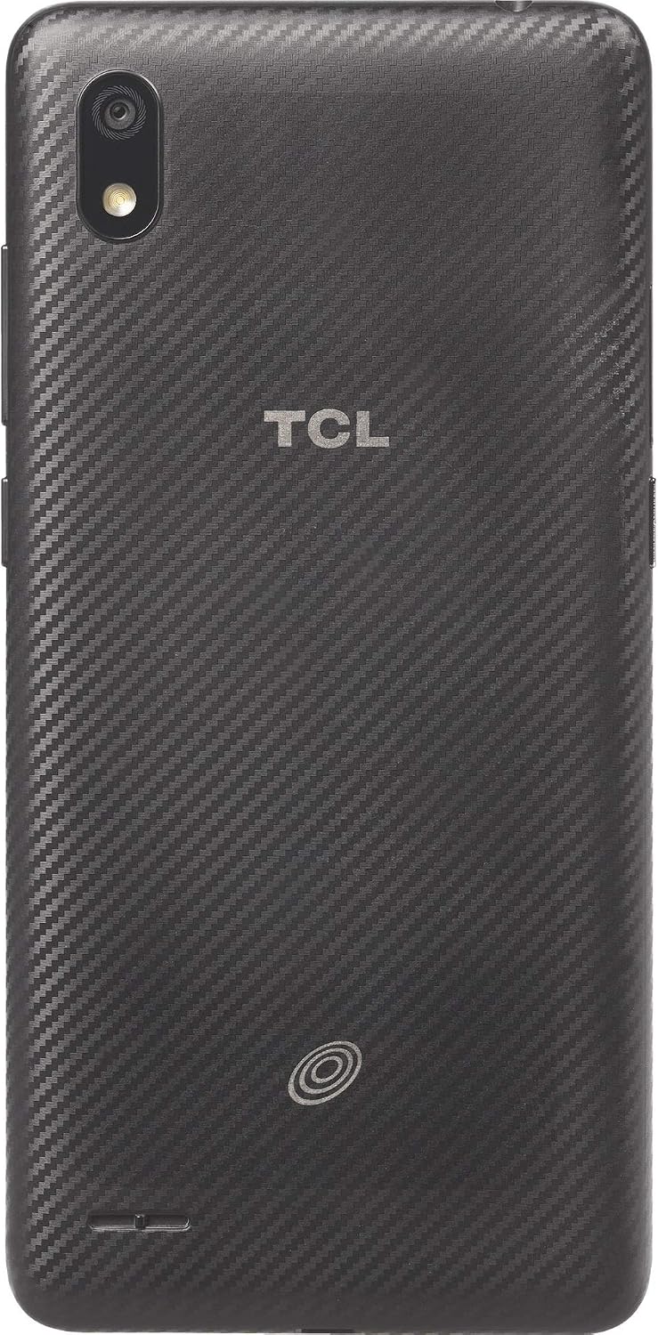 Simple Mobile TCL A2 4G LTE Prepaid Smartphone (Locked) - Black - 32GB - Sim Card Included - GSM