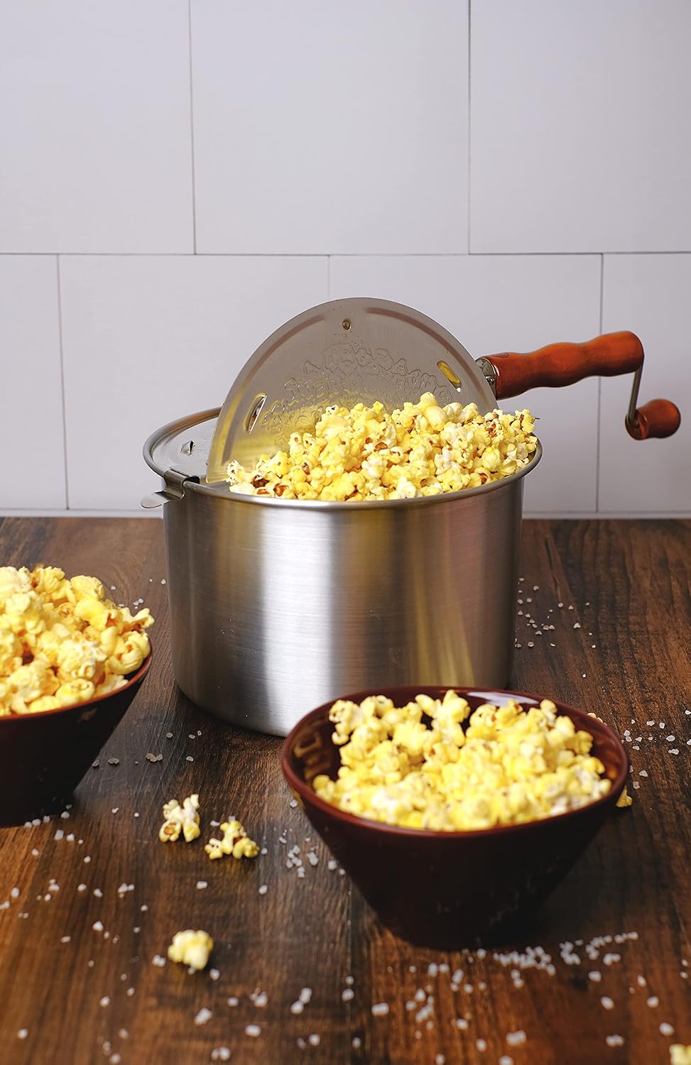Amish Country Popcorn | 6 lb Bag | Mushroom Popcorn Kernels | Old Fashioned, Non-GMO and Gluten Free (Mushroom - 6 lb Bag)