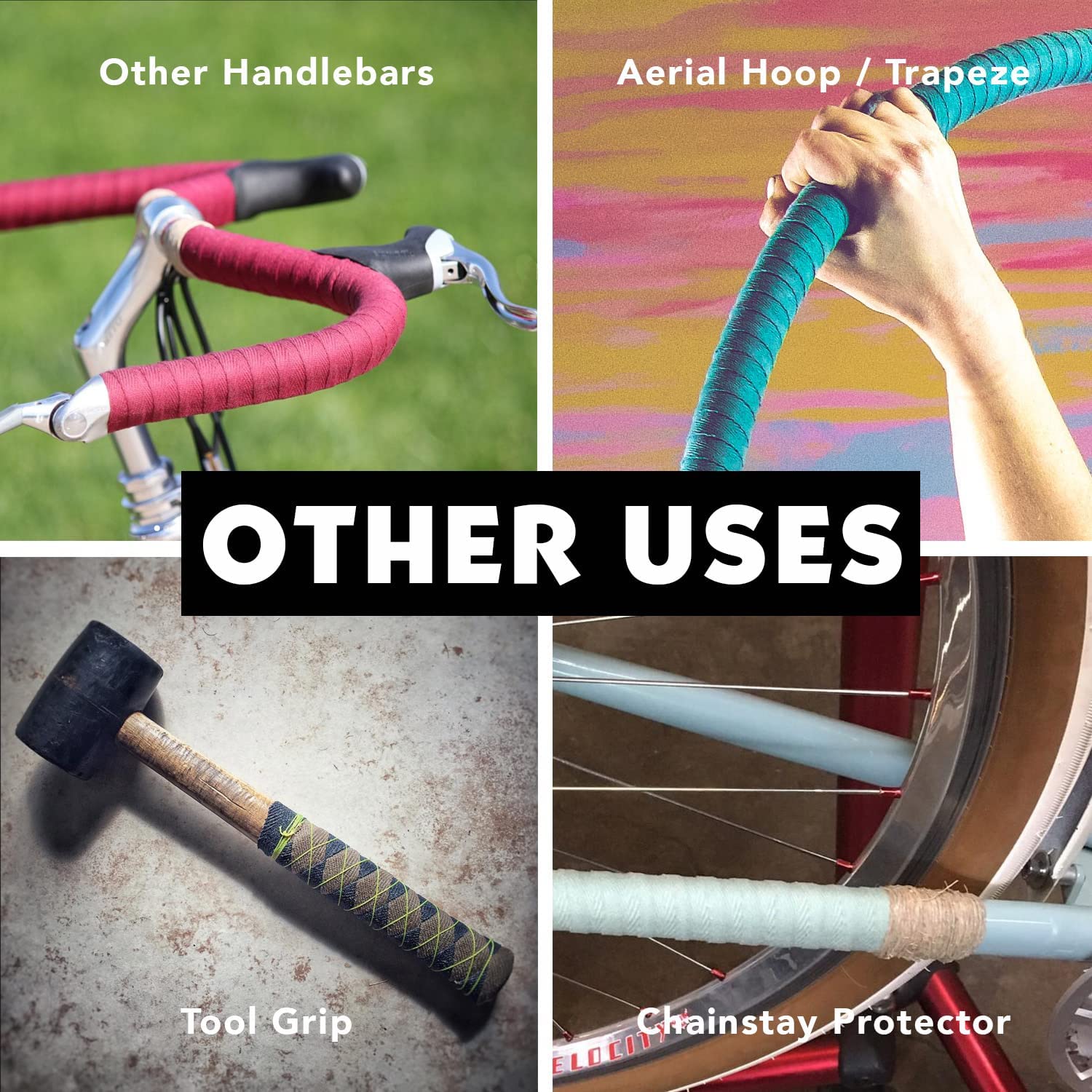 Newbaum's Cotton Road Bicycle Handlebar Tape (Celeste) | bike-handlebar-tape