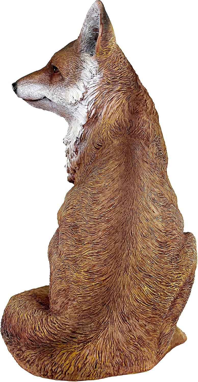 Design Toscano Fabian, the Flamboyant Fox Garden Statue