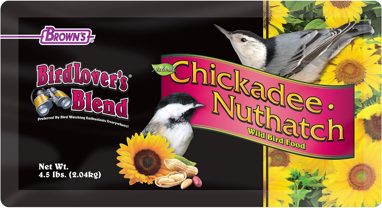 F.M. Brown's Bird Lover's Blend, 4-1/2-Pound, Chickadee/Nuthatch