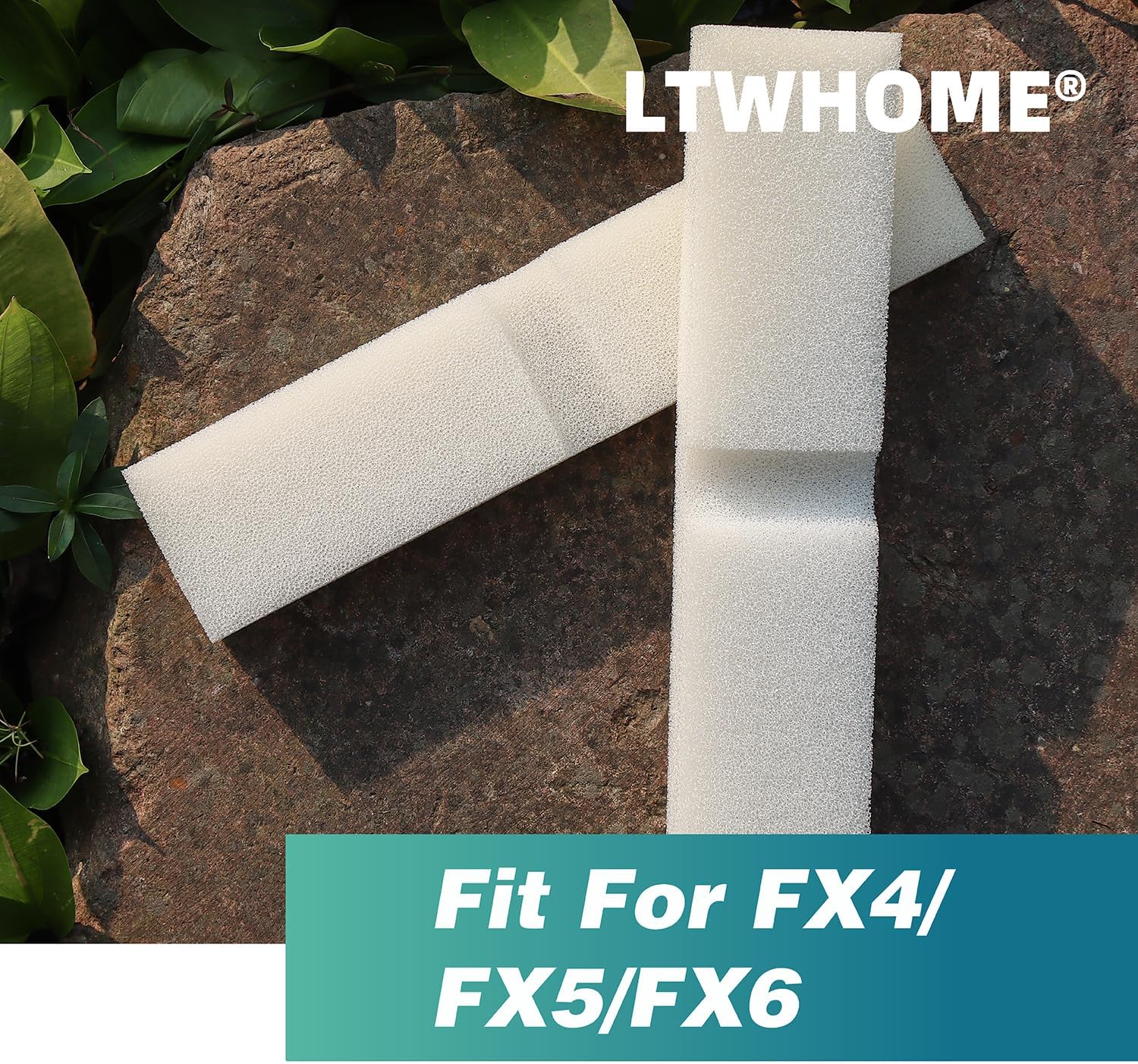 Foam Filter Pads Suitable for Fluval FX4 / FX5 / FX6 (Pack of 12)