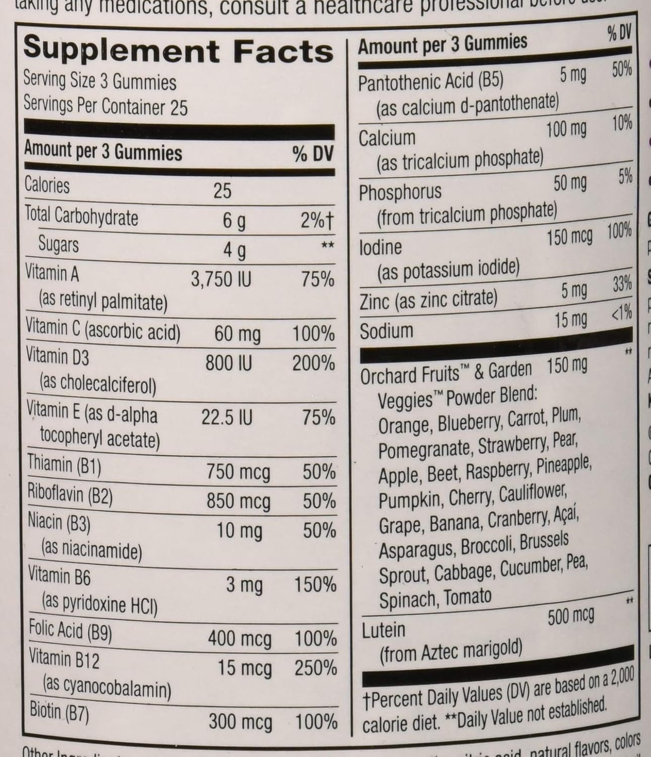 Nature's Way Alive! Premium Women's 50+ Gummy Multivitamin, 75 ct | 16 Nutrients; Grape and Cherry Flavored Gummies with Plant-Based Pectin; Supports Heart, Brain, Immune, Bone, and Eye Health*
