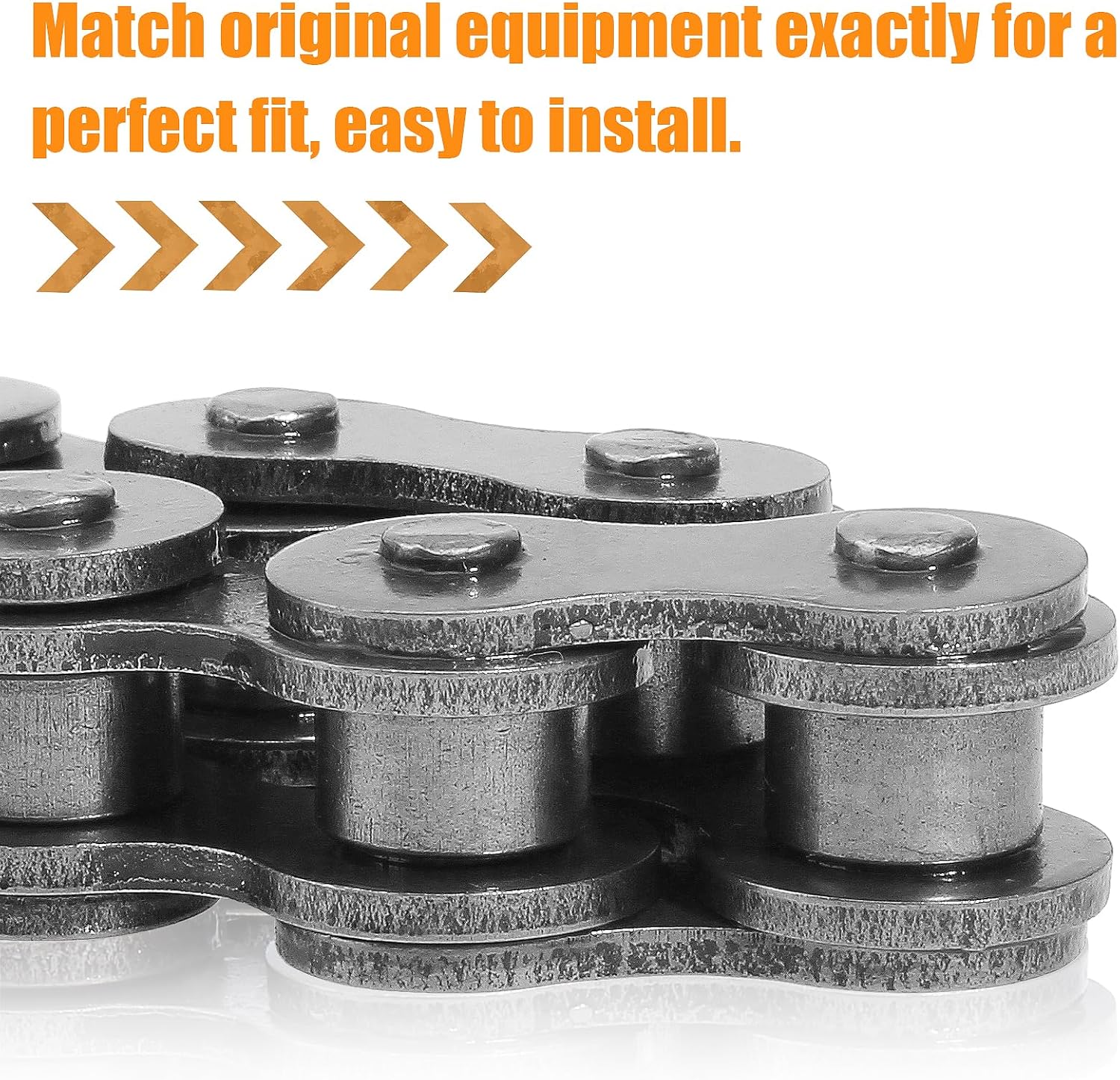 415 415H Chain 110L Link Heavy Duty for 49cc 50cc 60cc 66cc 70cc 80cc 2-stroke 4-stroke Engine Motor Motorized Bicycle Pit Dirt Mini Bike Scooter