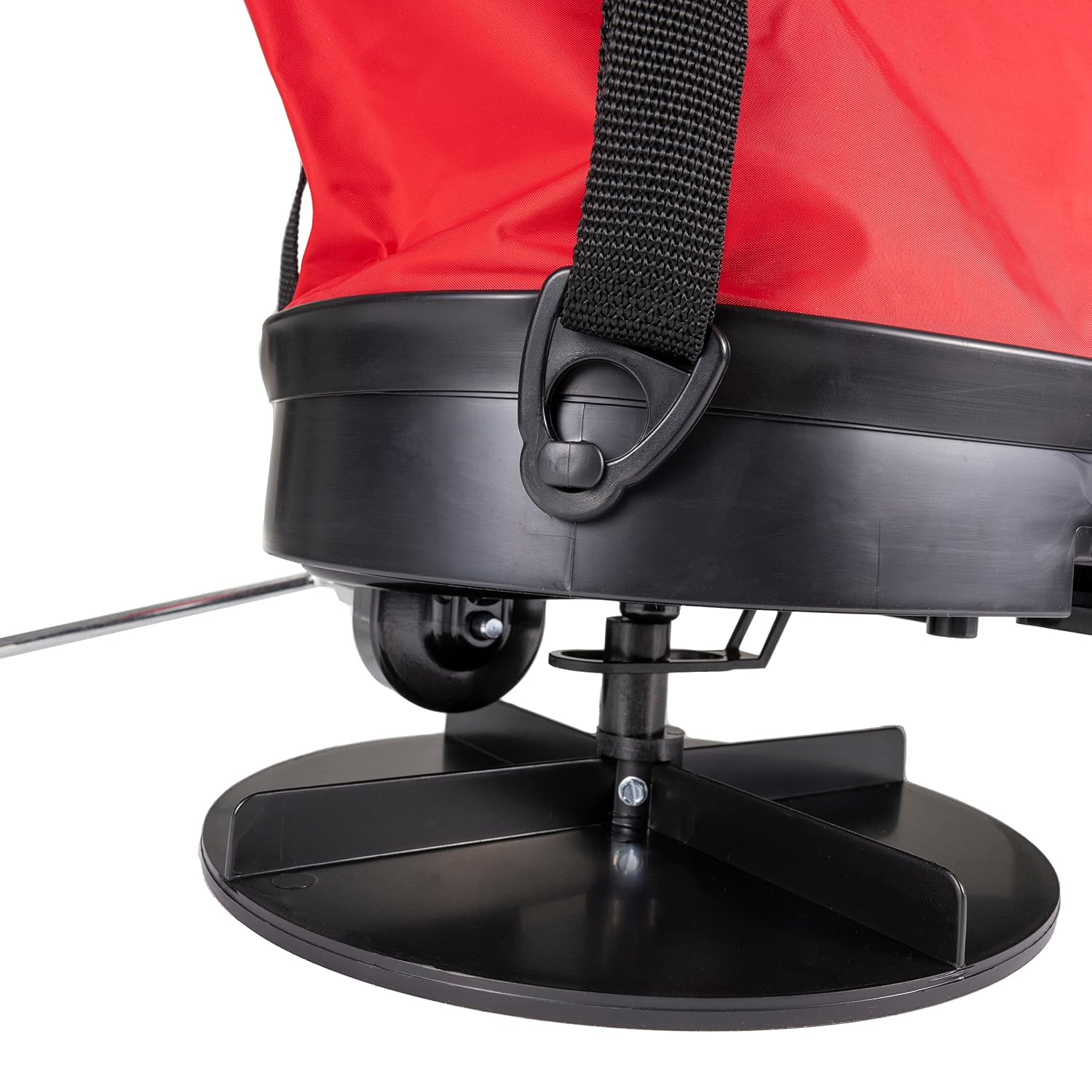 EarthWay Products 2750 25lb Nylon Bag Seeder Spreader - Red, Durable, Water Resistant, Food Plot Equipment, Seed Spreader