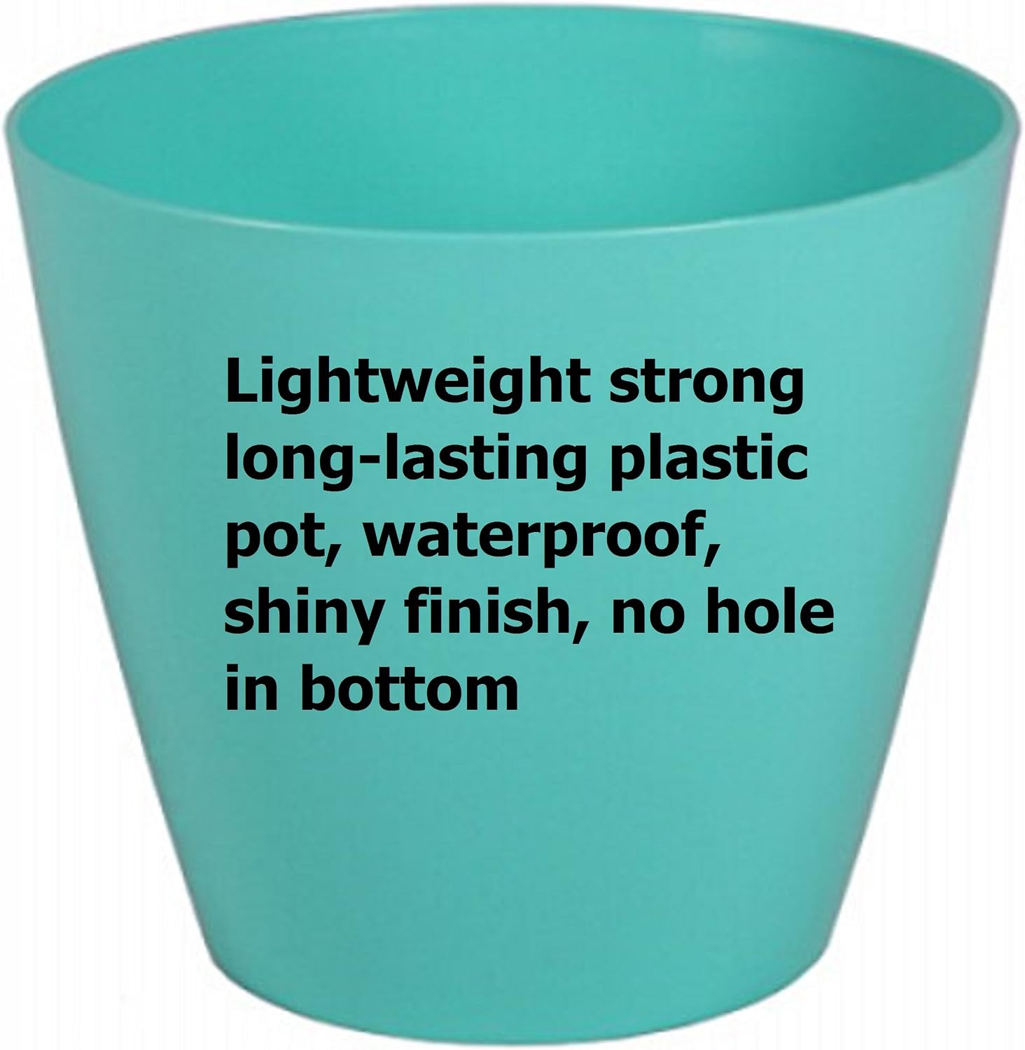 Home & Garden PIM01280 Charlevoix Durares Planter, 10" - Tango