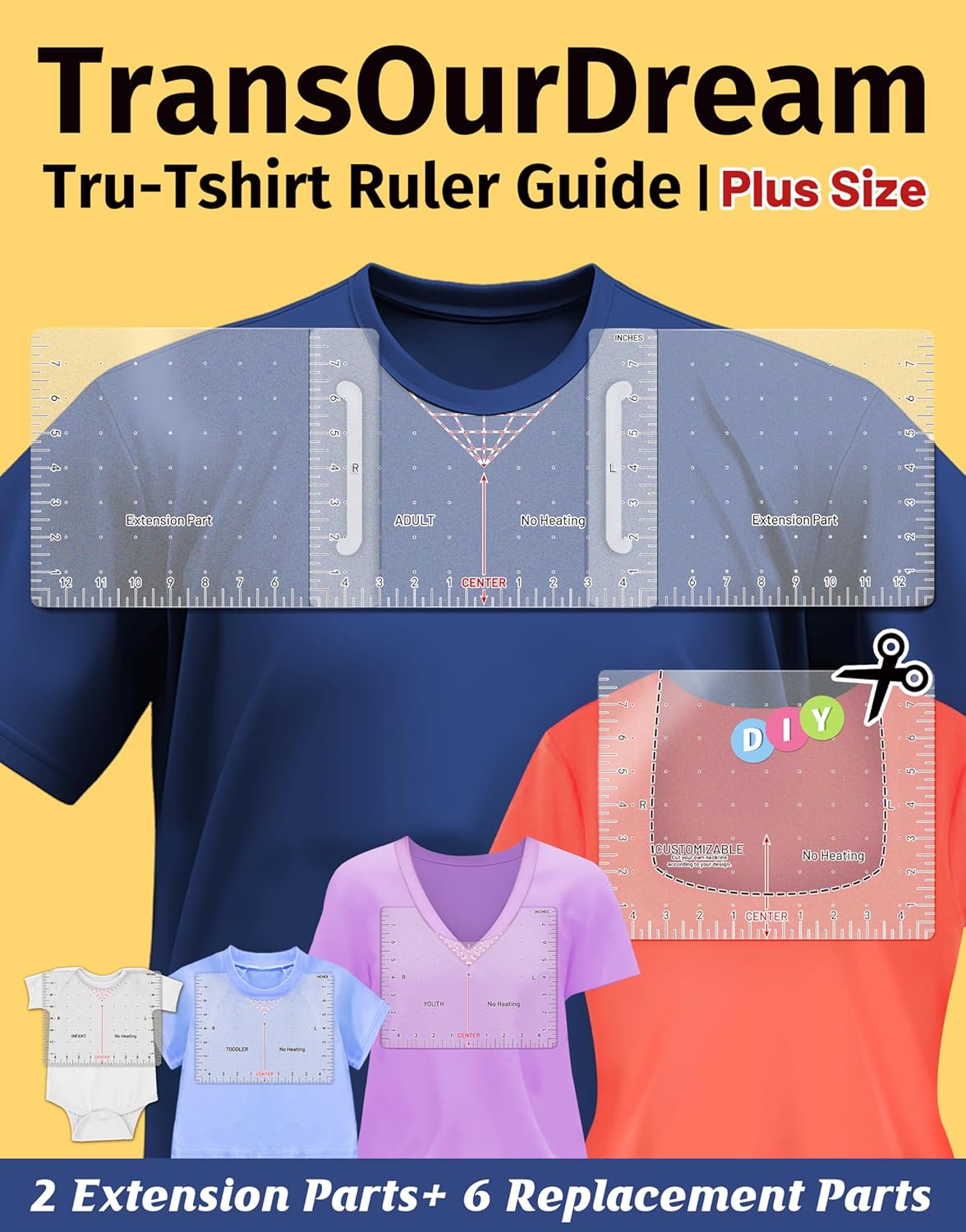 TransOurDream Heat Transfer Paper for Dark T Shirts(10 Sheets, 8.5x11),Printable HTV Heat Transfer Vinyl for Inkjet Printers