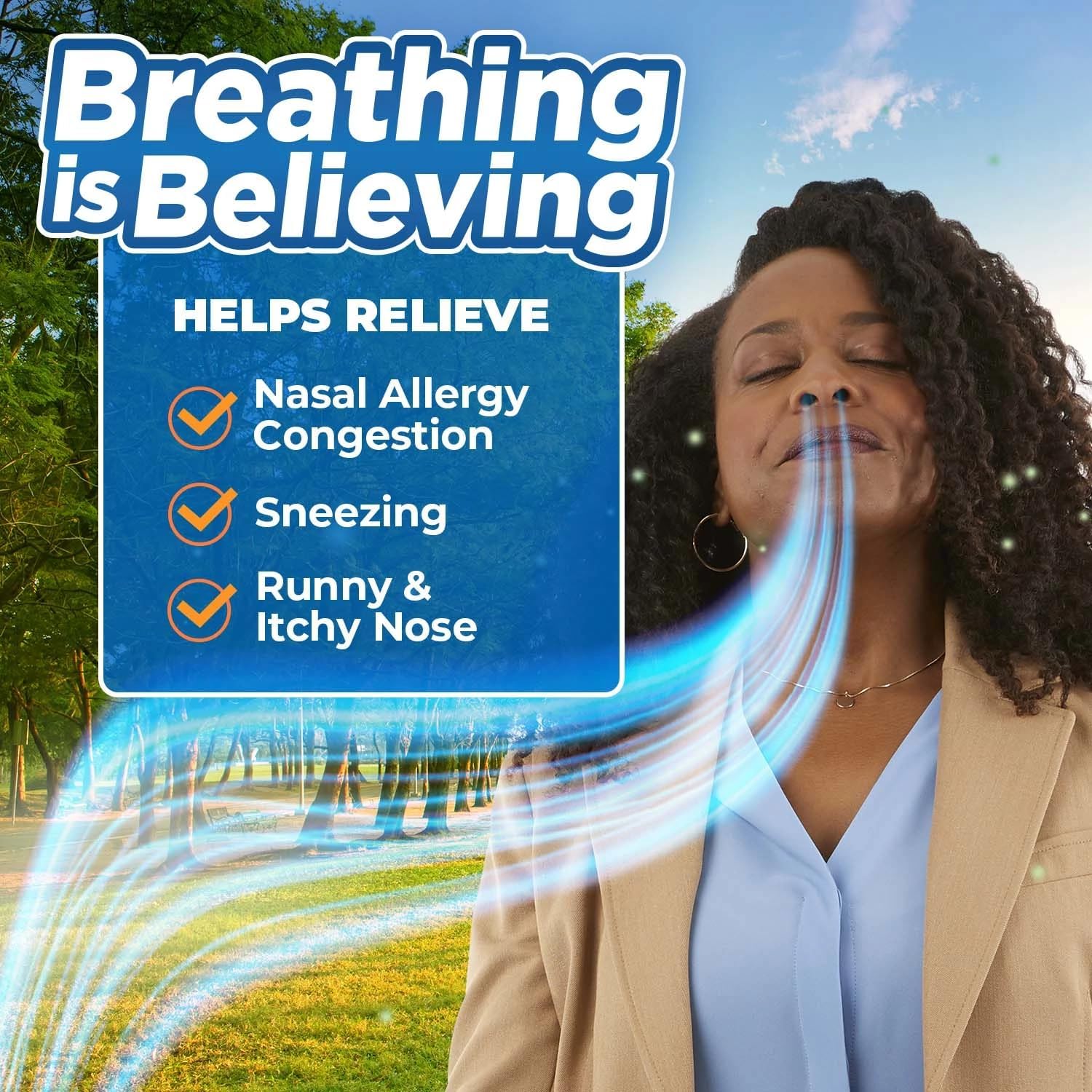 Nasacort 24HR Allergy Nasal Spray for Adults, Non-drowsy & Alcohol Free, 150 Spray Pack