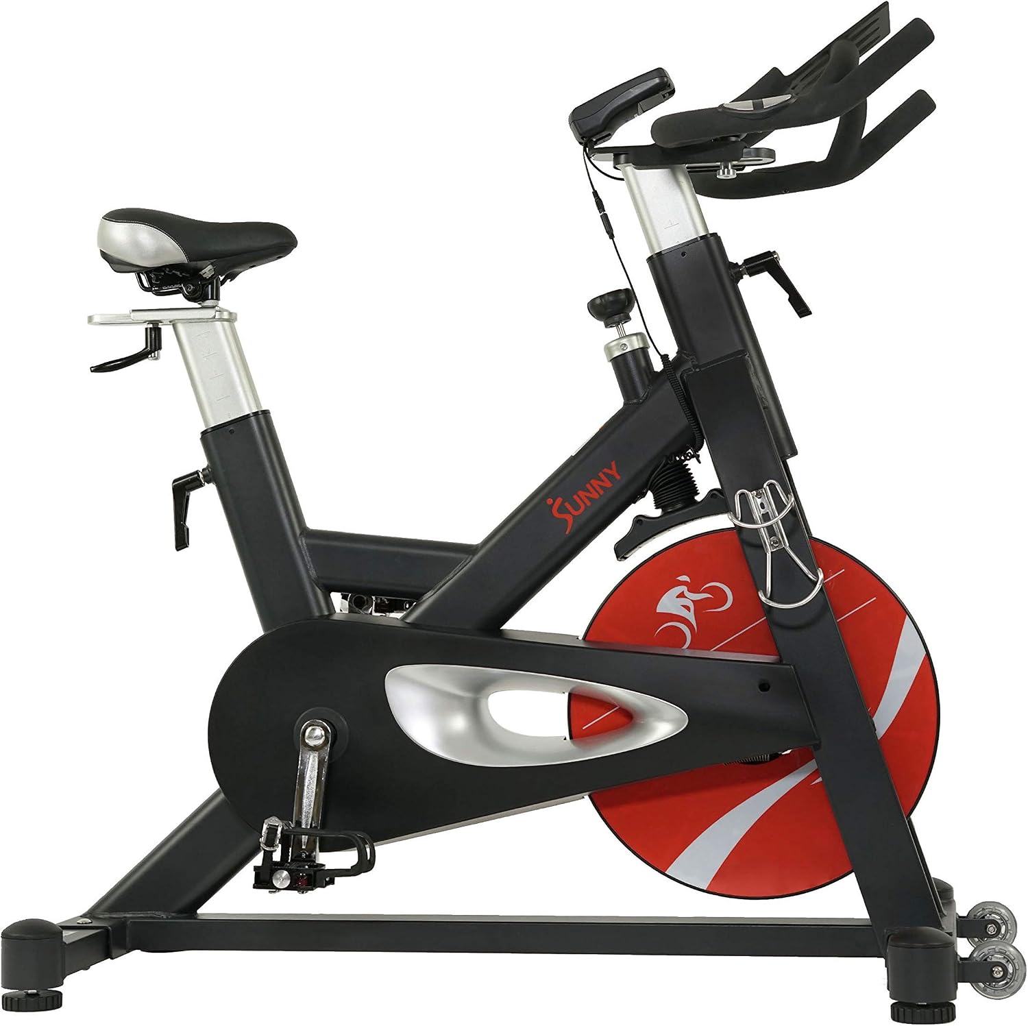 Sunny Health & Fitness Magnetic Exercise Bike for Indoor Cycling