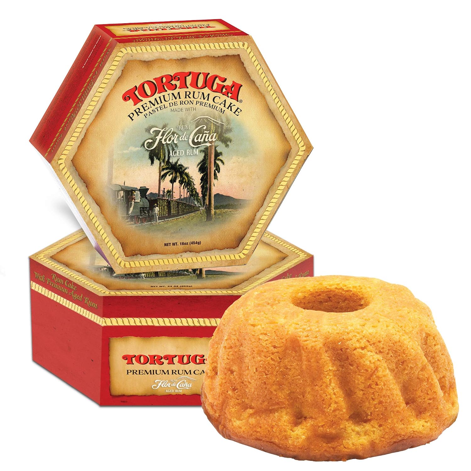 TORTUGA Provenance Rum Cake Variety Pack – 4 oz. - 6 Pack - The Perfect Premium Gourmet Gift for Stocking Stuffers, Gift Baskets