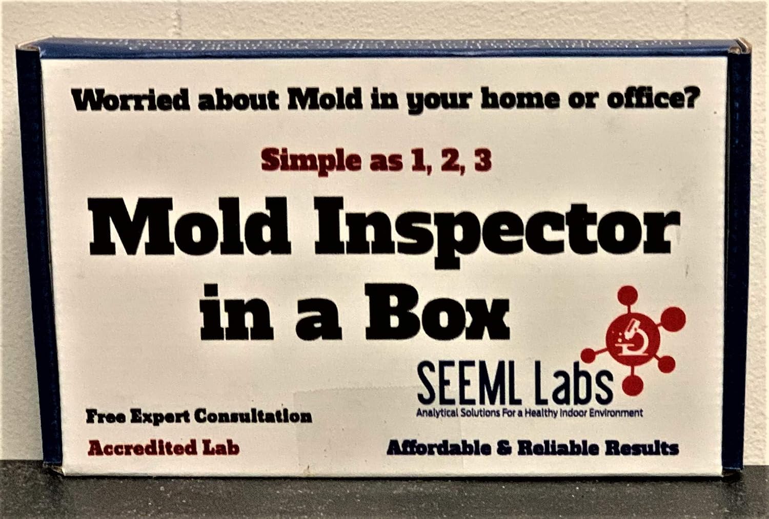 DIY Mold 3 Test Kit (Same Day Results) Expert Consultation and AIHA-LAP, LLC Accredited Lab Analysis Included