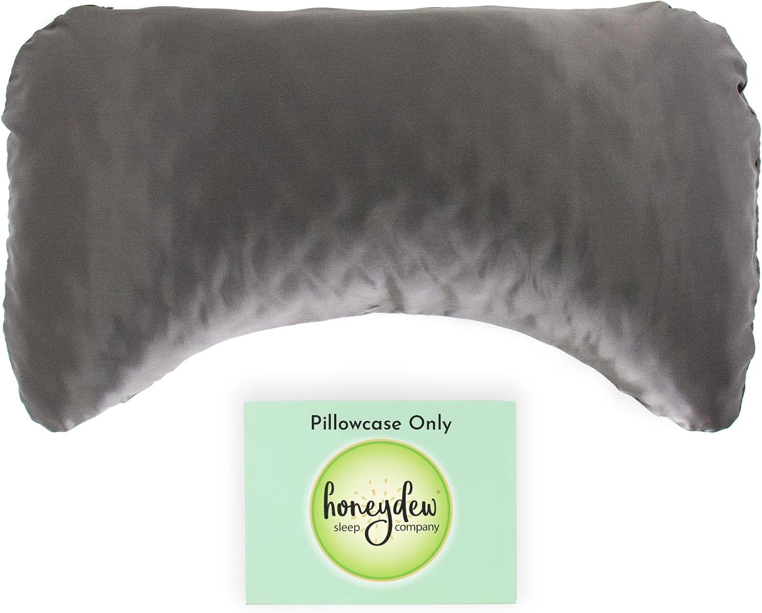 Honeydew Queen Side Pillow Case - Fits The Scrumptious and Essence Curved Pillows for Side Sleeping - Comfortable and Soft Cooling Viscose Made from