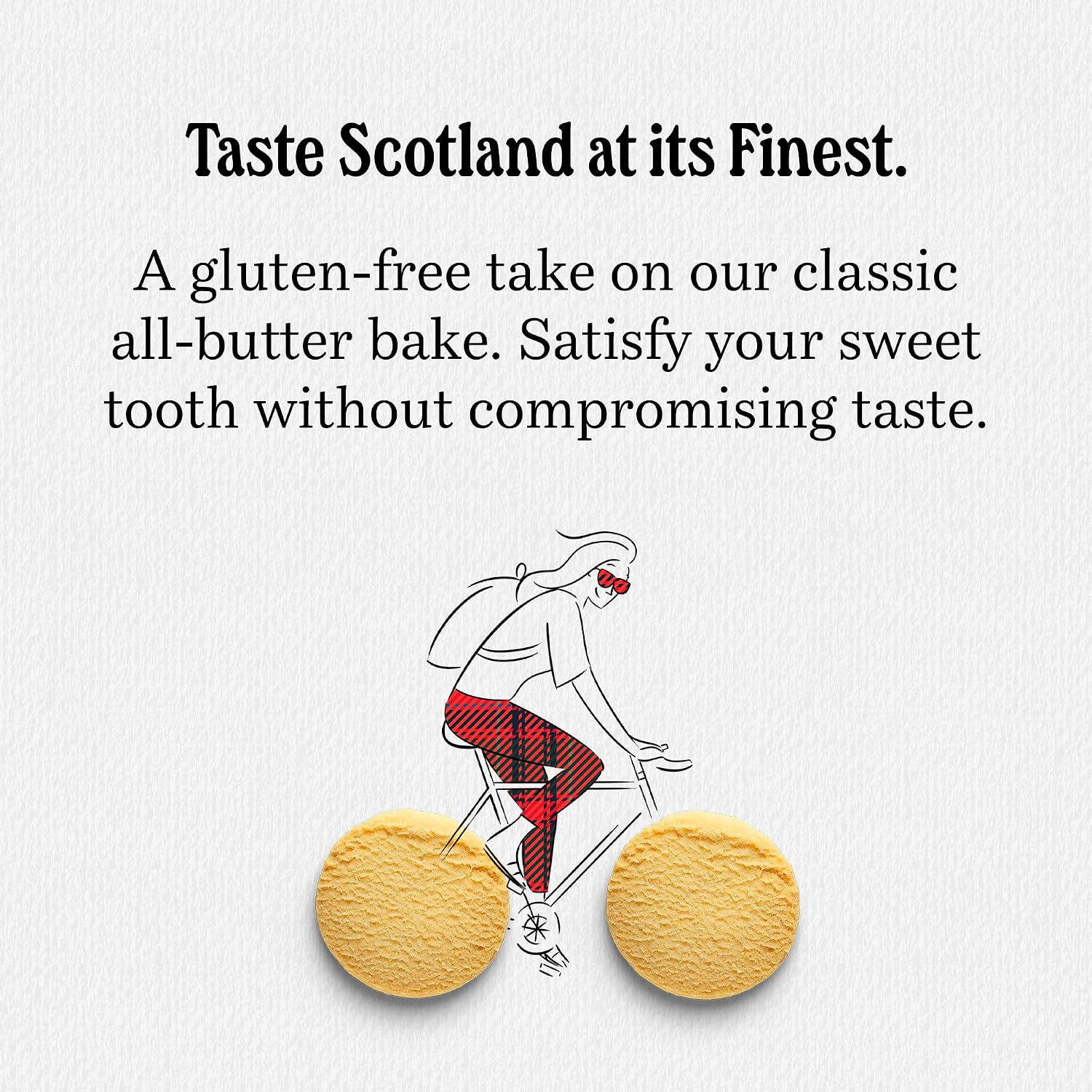 Walker’s All-Butter Shortbread Rounds, Gluten Free Cookies - Individually Wrapped (Pack of 24) - Authentic Shortbread Cookies from Scotland