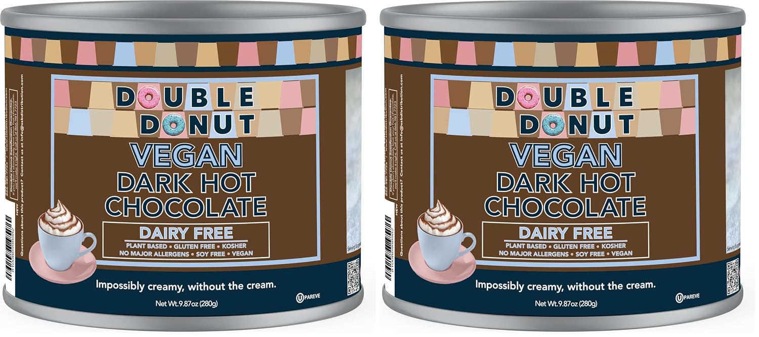 Double Donut Coffee Variety Pack, Including Flavored Coffee Pods, Medium Roast, & Dark Roast Coffee, Single Serve Coffee for Keurig K Cup Brewers, 40 Count