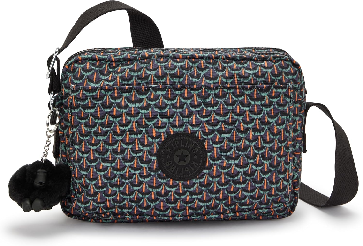 Kipling Women’s Abanu Medium Crossbody Bag, Lightweight, Adjustable Nylon Waist Pack with Multi-Compartment Zip Pockets